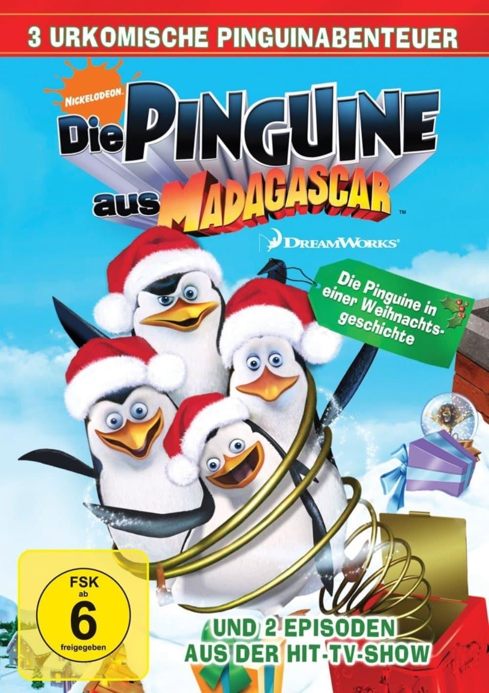 Die Madagascar Pinguine in vorweihnachtlicher Mission poster