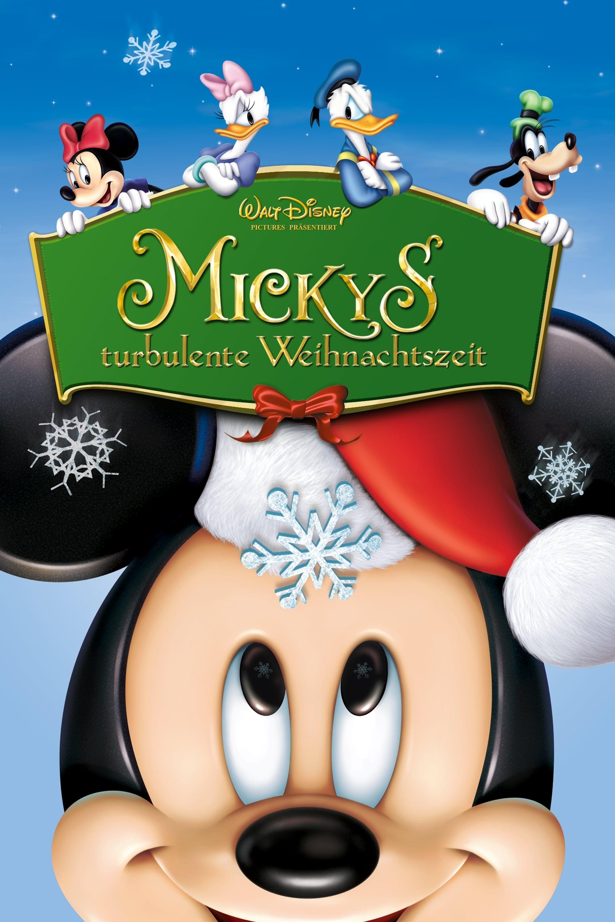 Mickys turbulente Weihnachtszeit poster