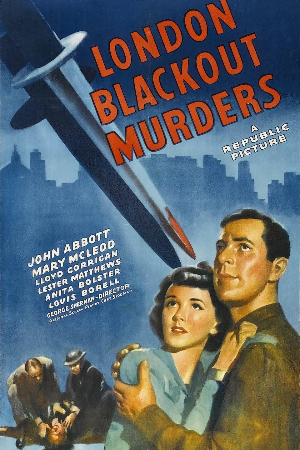 London Blackout Murders poster