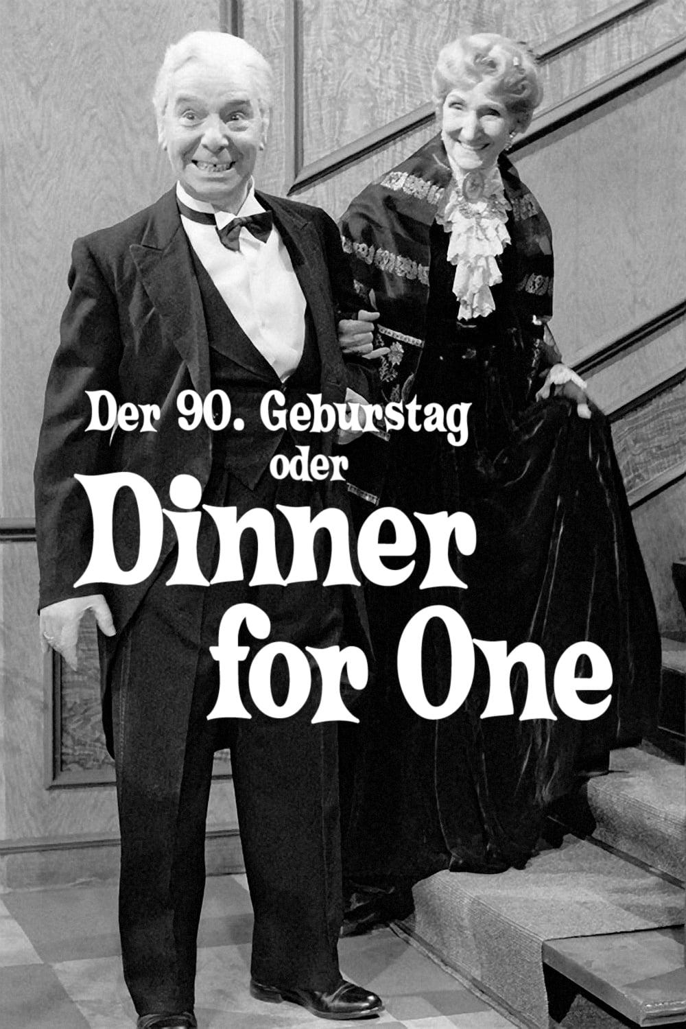 Der 90. Geburtstag oder Dinner for One poster