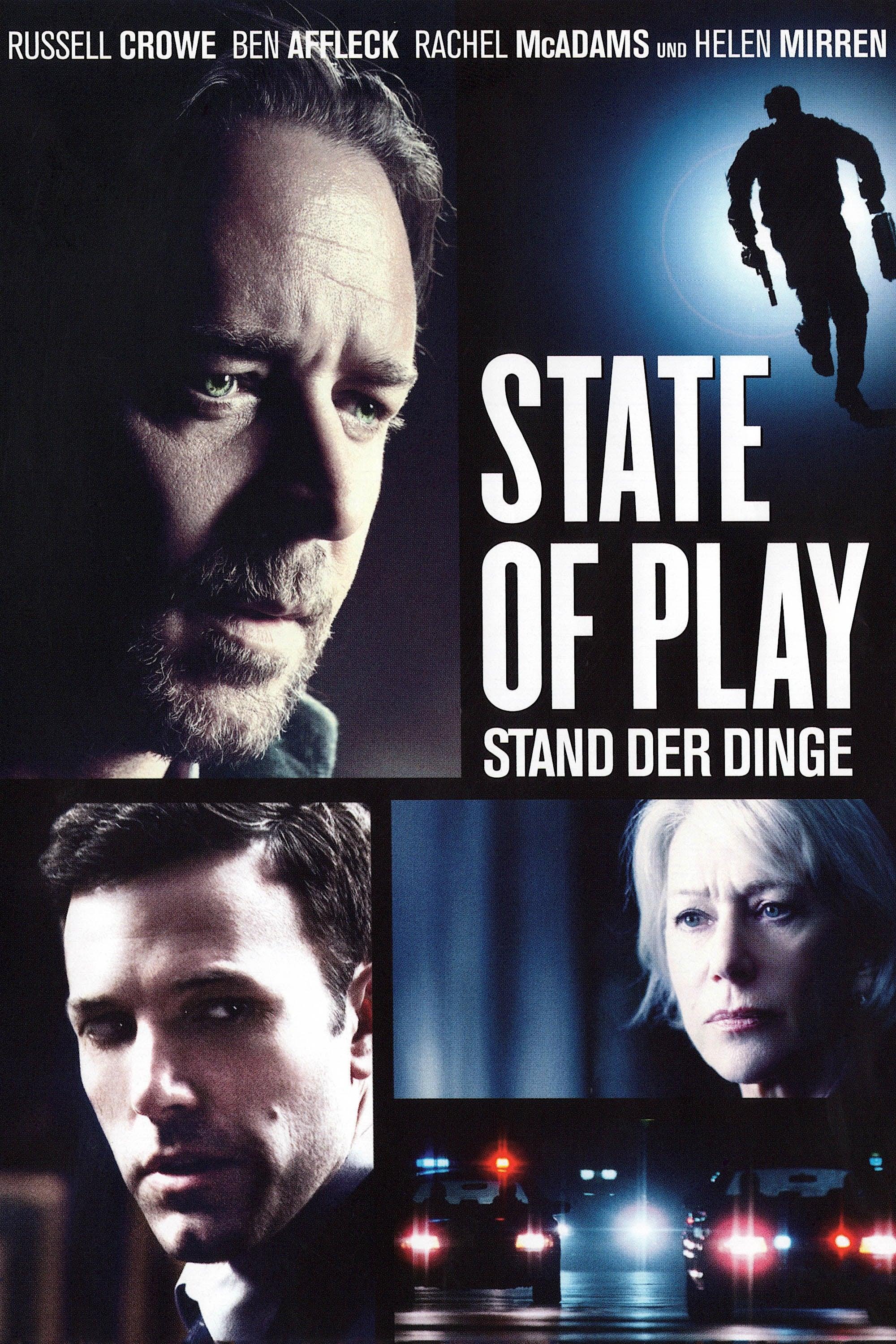State of Play - Stand der Dinge poster
