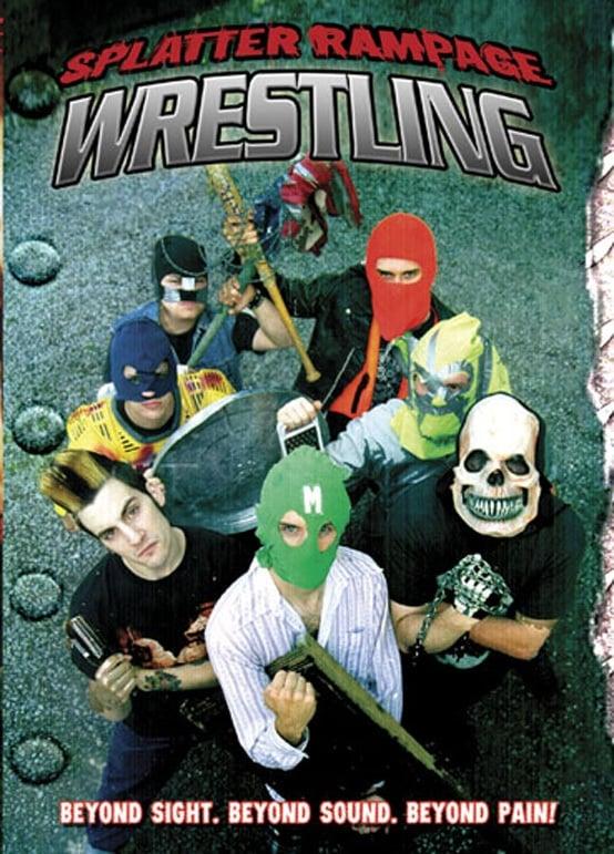 Splatter Rampage Wrestling poster