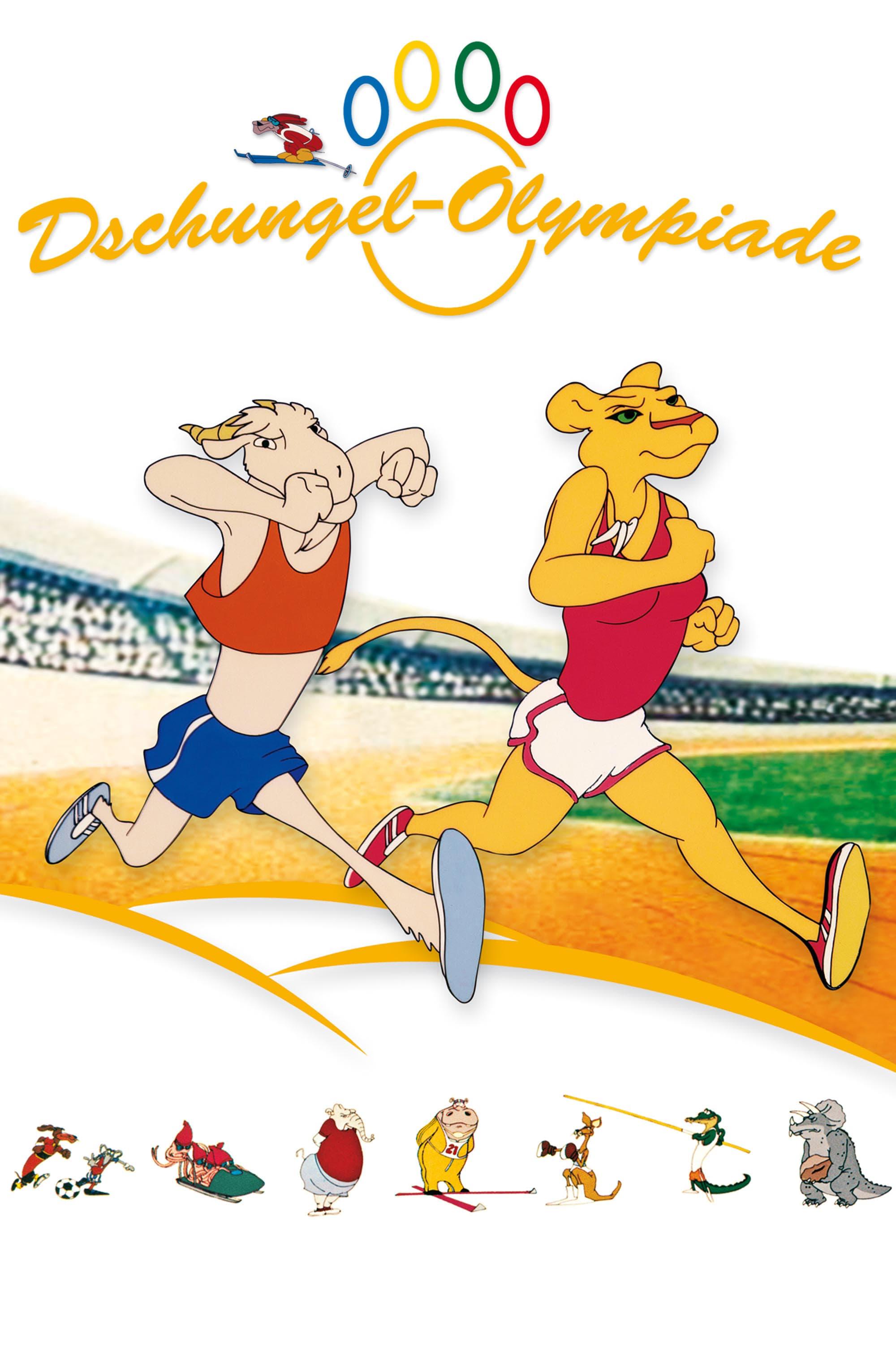 Dschungel Olympiade poster