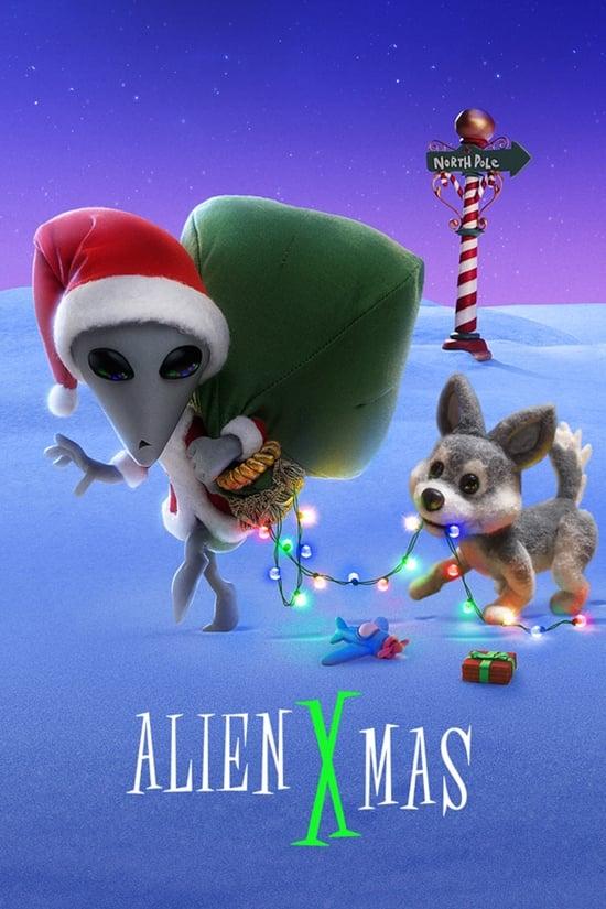 Alien Xmas poster