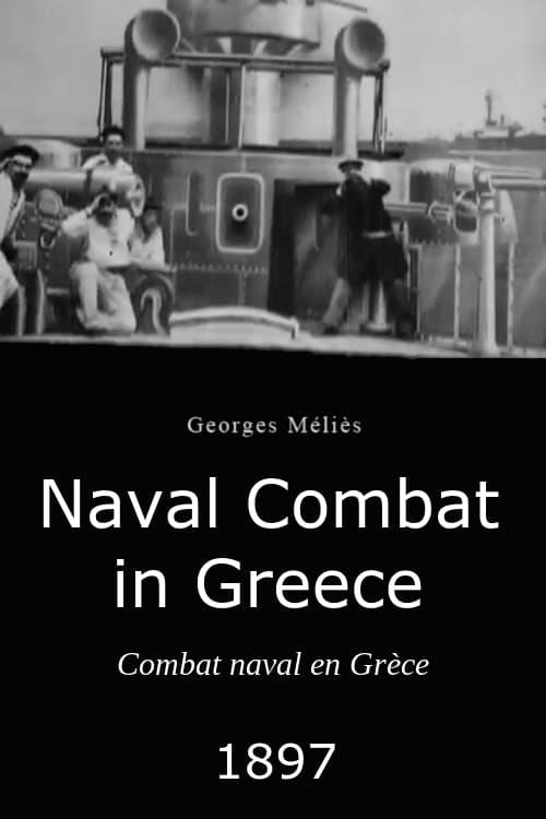 Combat naval en Grèce poster