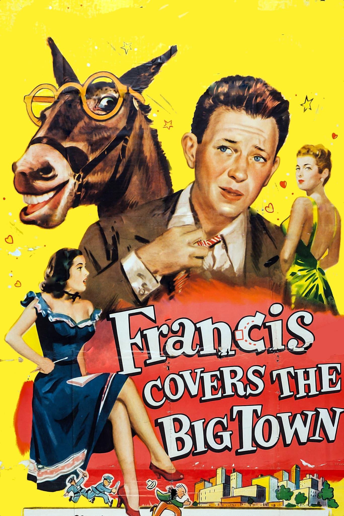 Francis Covers the Big Town poster