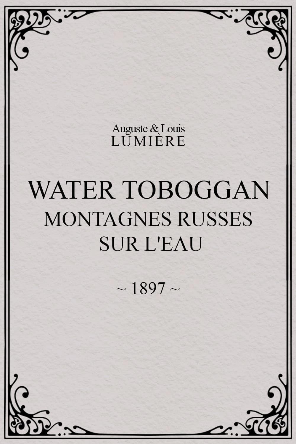 Water toboggan (Montagnes russes sur l'eau) poster
