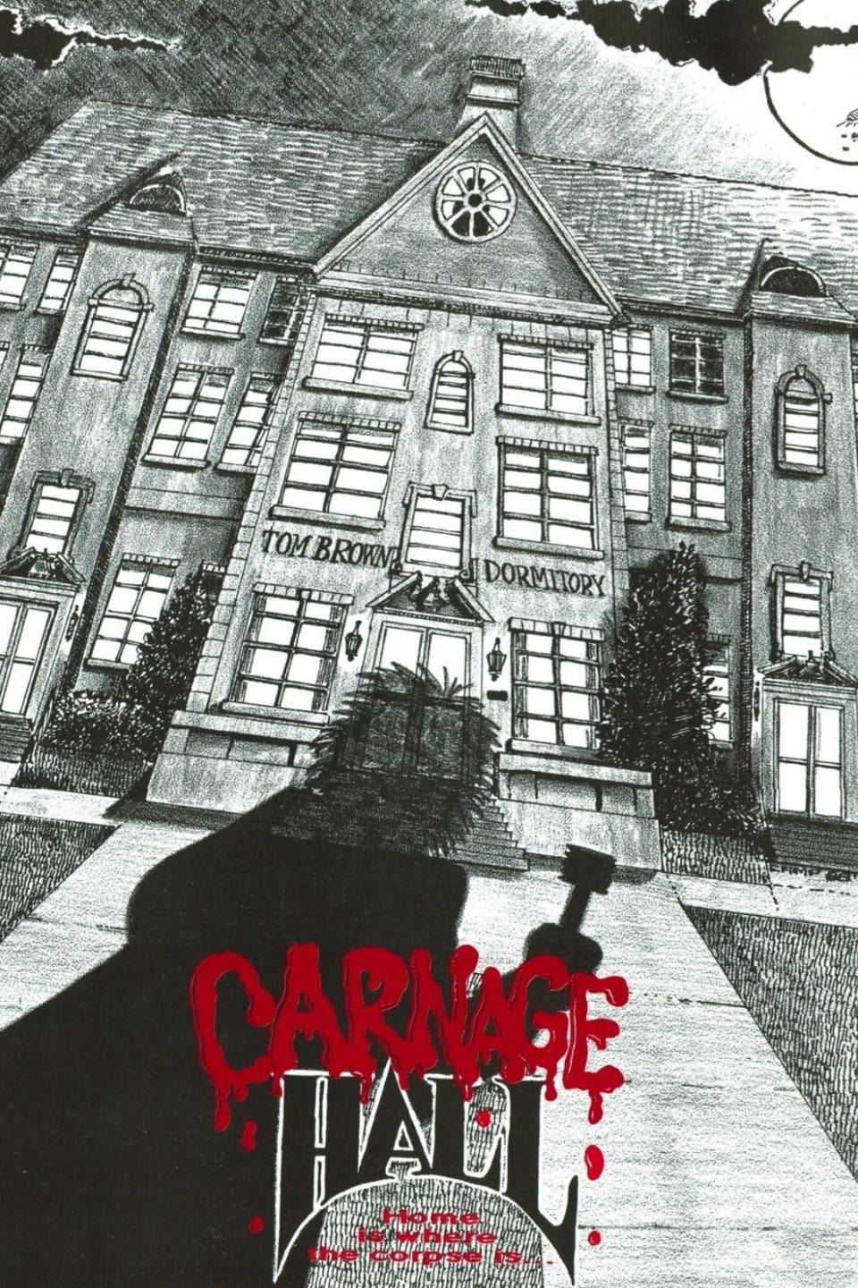 Carnage Hall poster