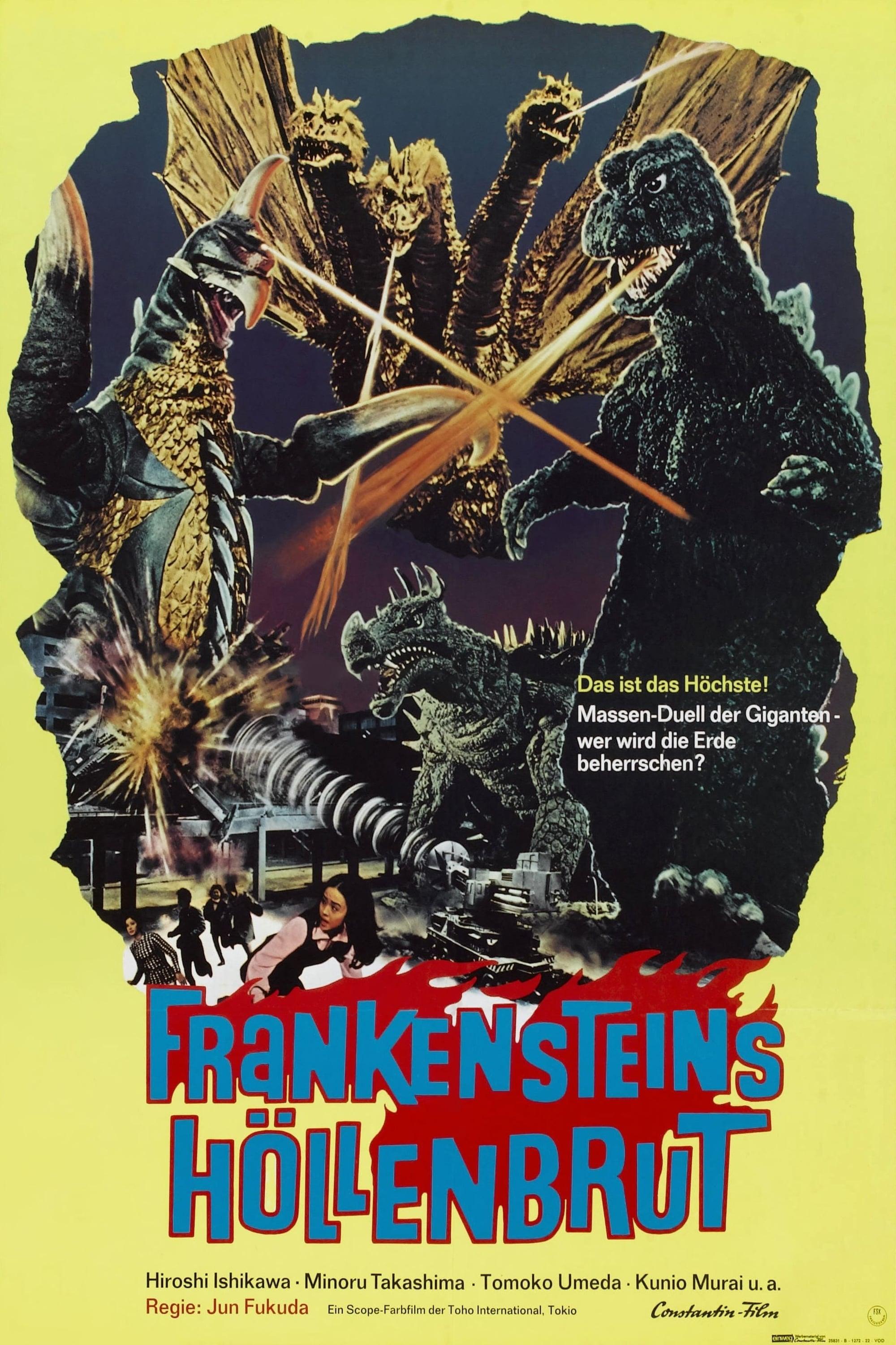 Frankensteins Höllenbrut poster