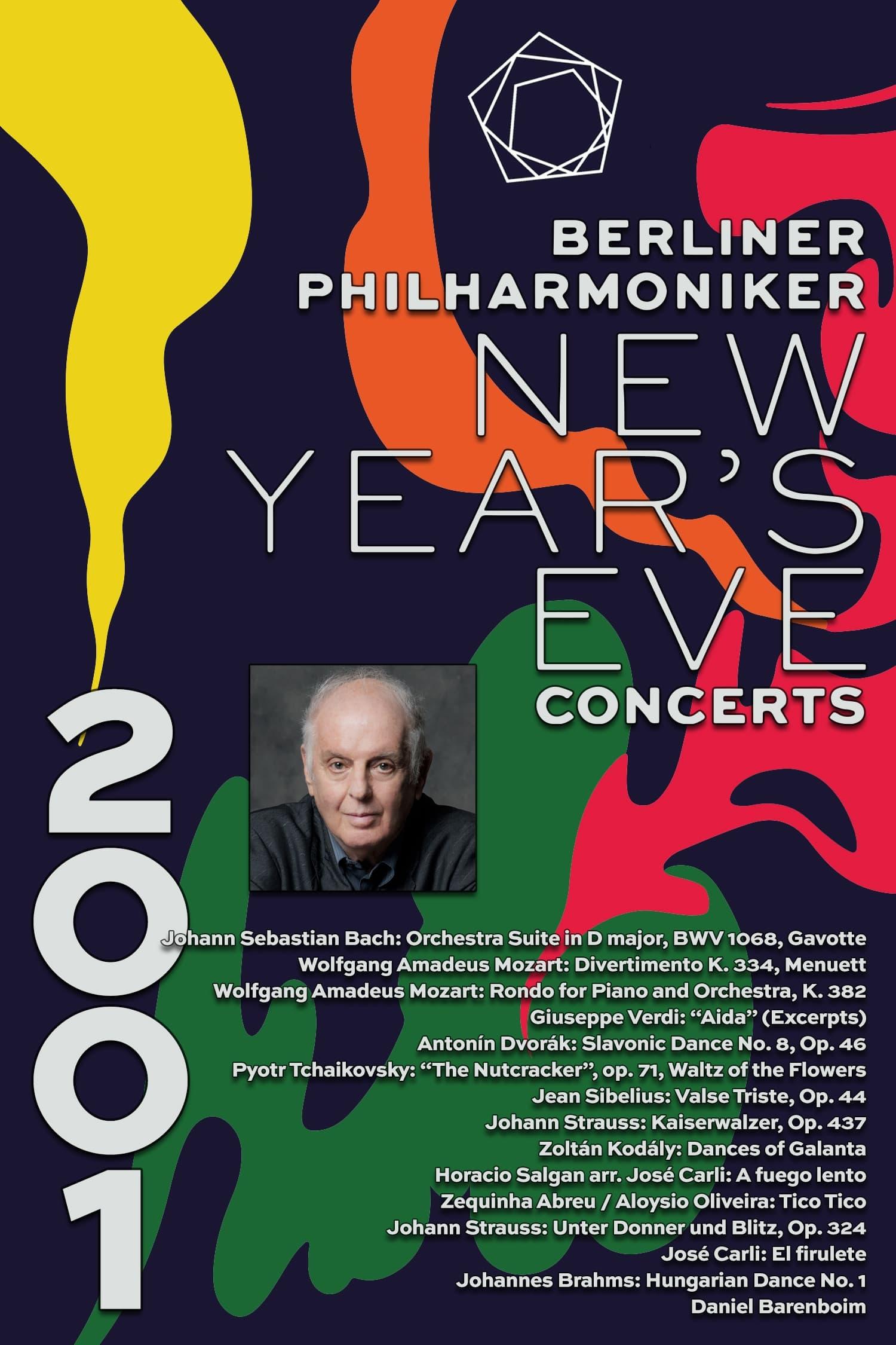 The Berliner Philharmoniker’s New Year’s Eve Concert: 2001 poster