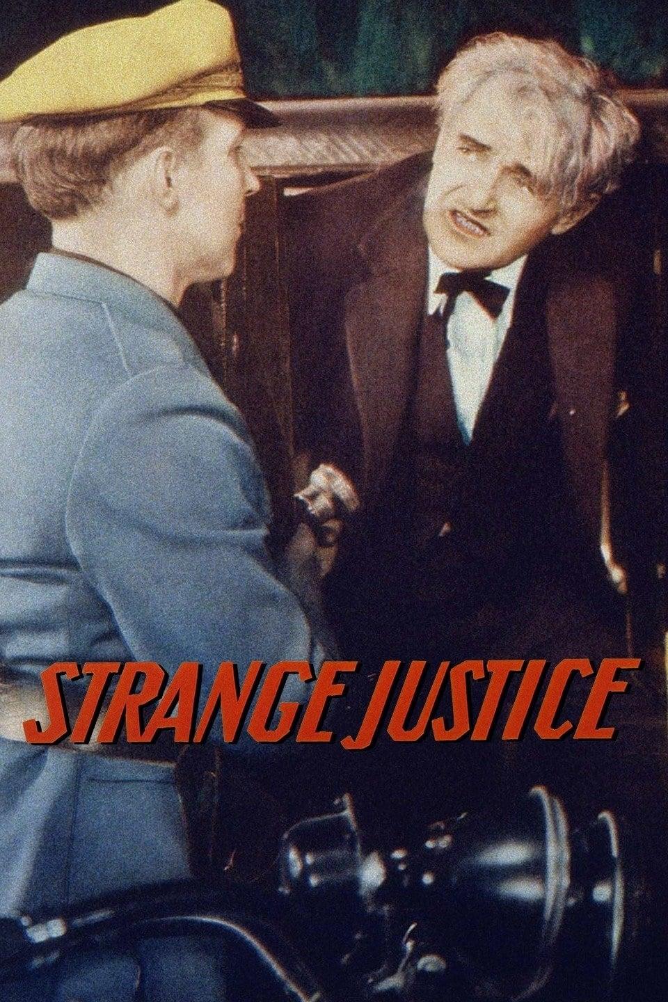 Strange Justice poster