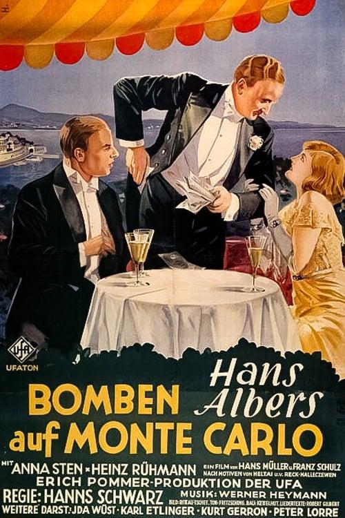 Bomben auf Monte Carlo poster