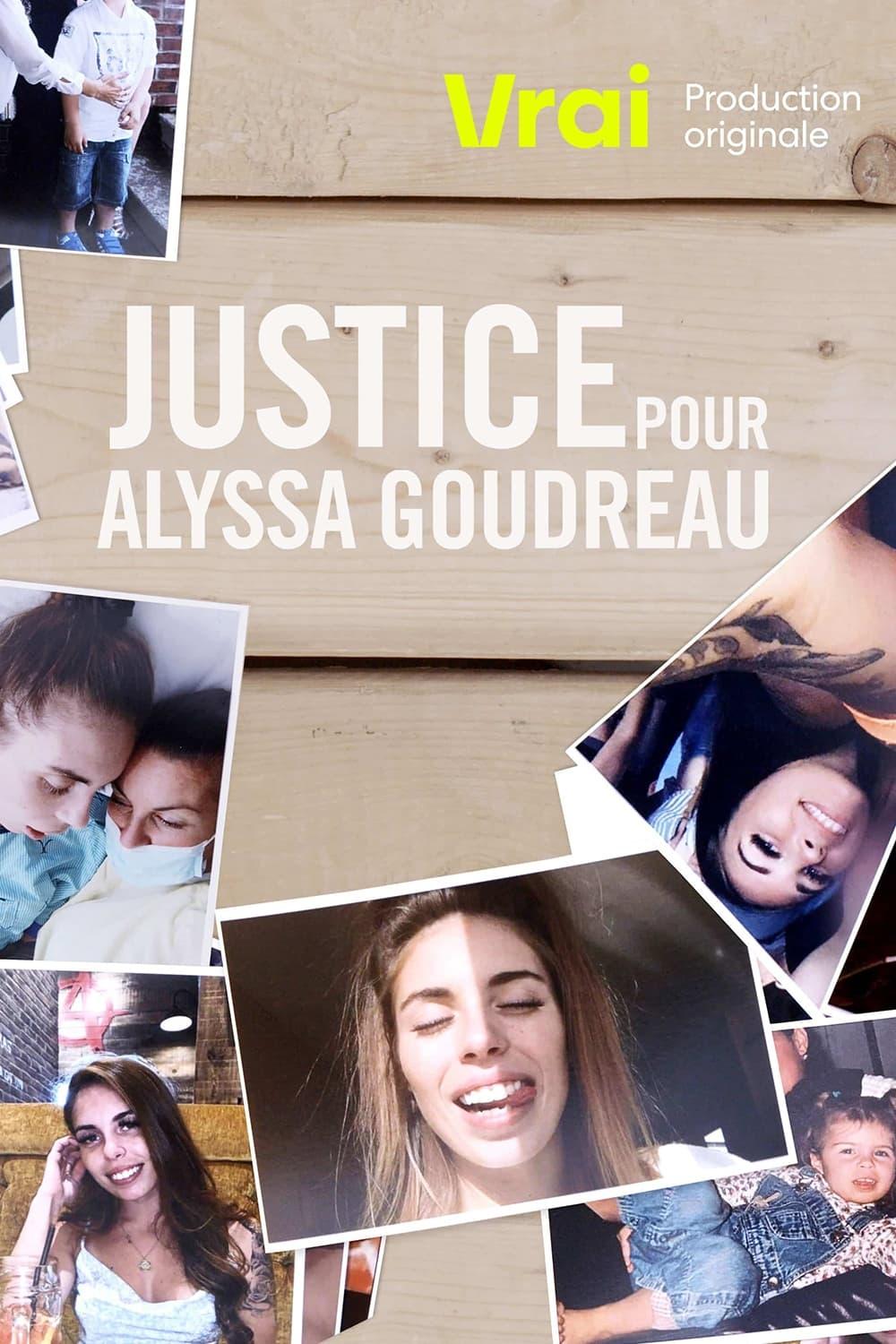 Justice pour Alyssa Goudreau poster
