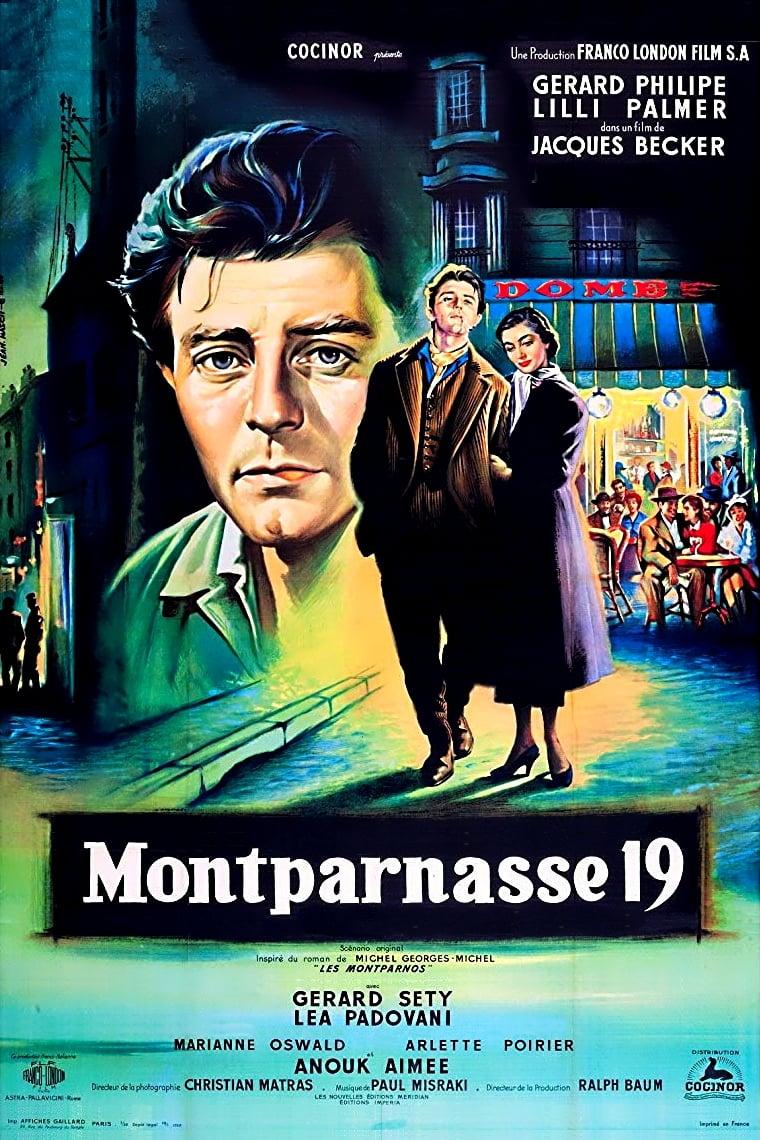Montparnasse 19 poster