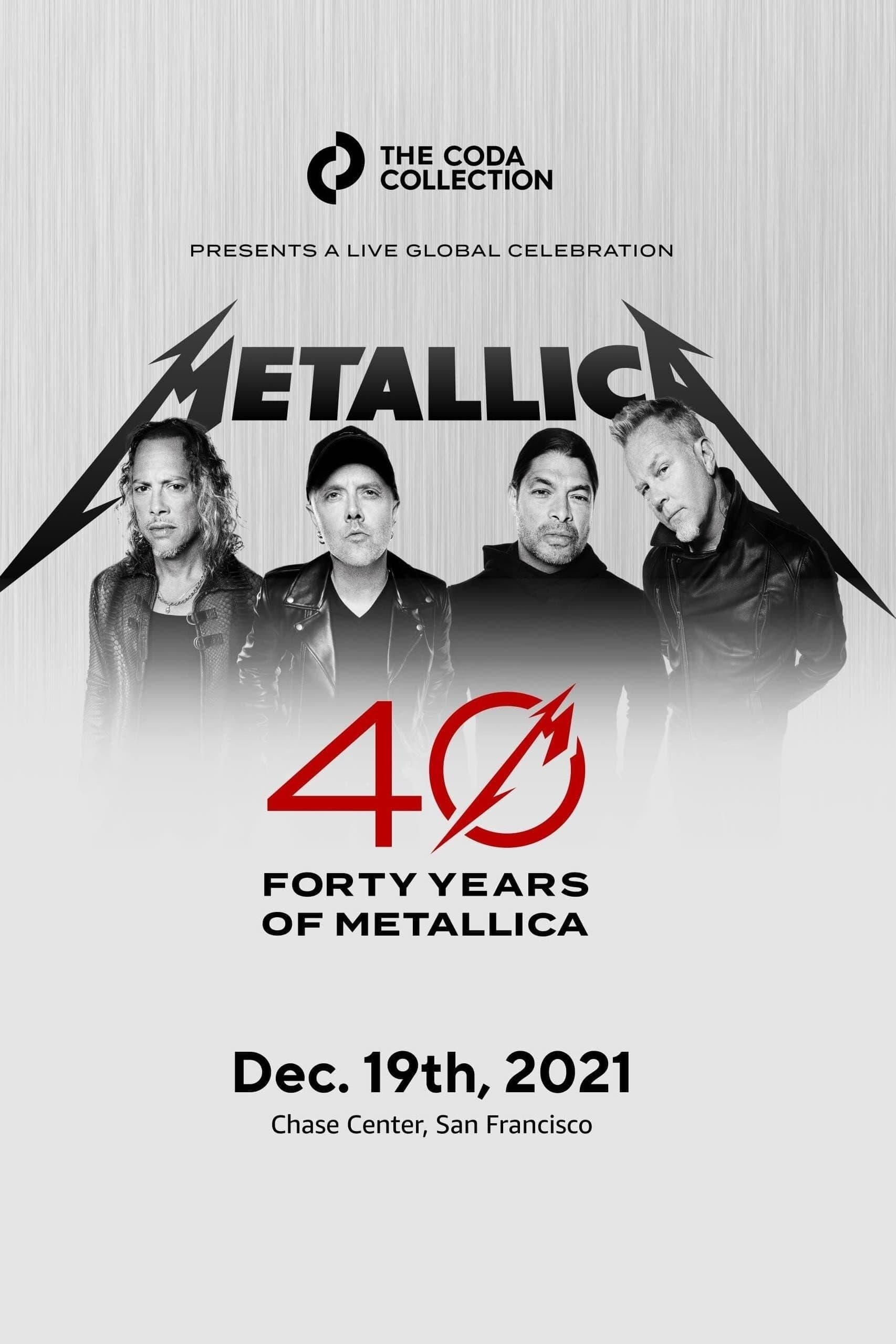 Metallica: 40th Anniversary - Live at Chase Center (Night 2) poster