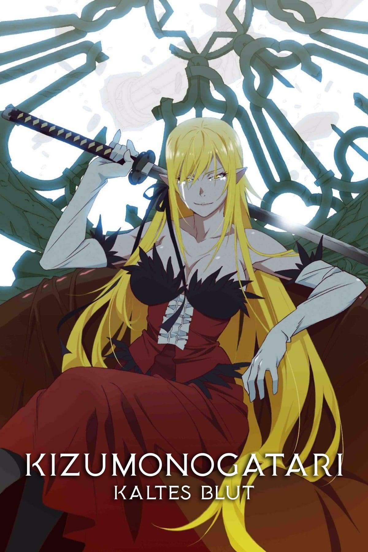 Kizumonogatari III: Kaltes Blut poster