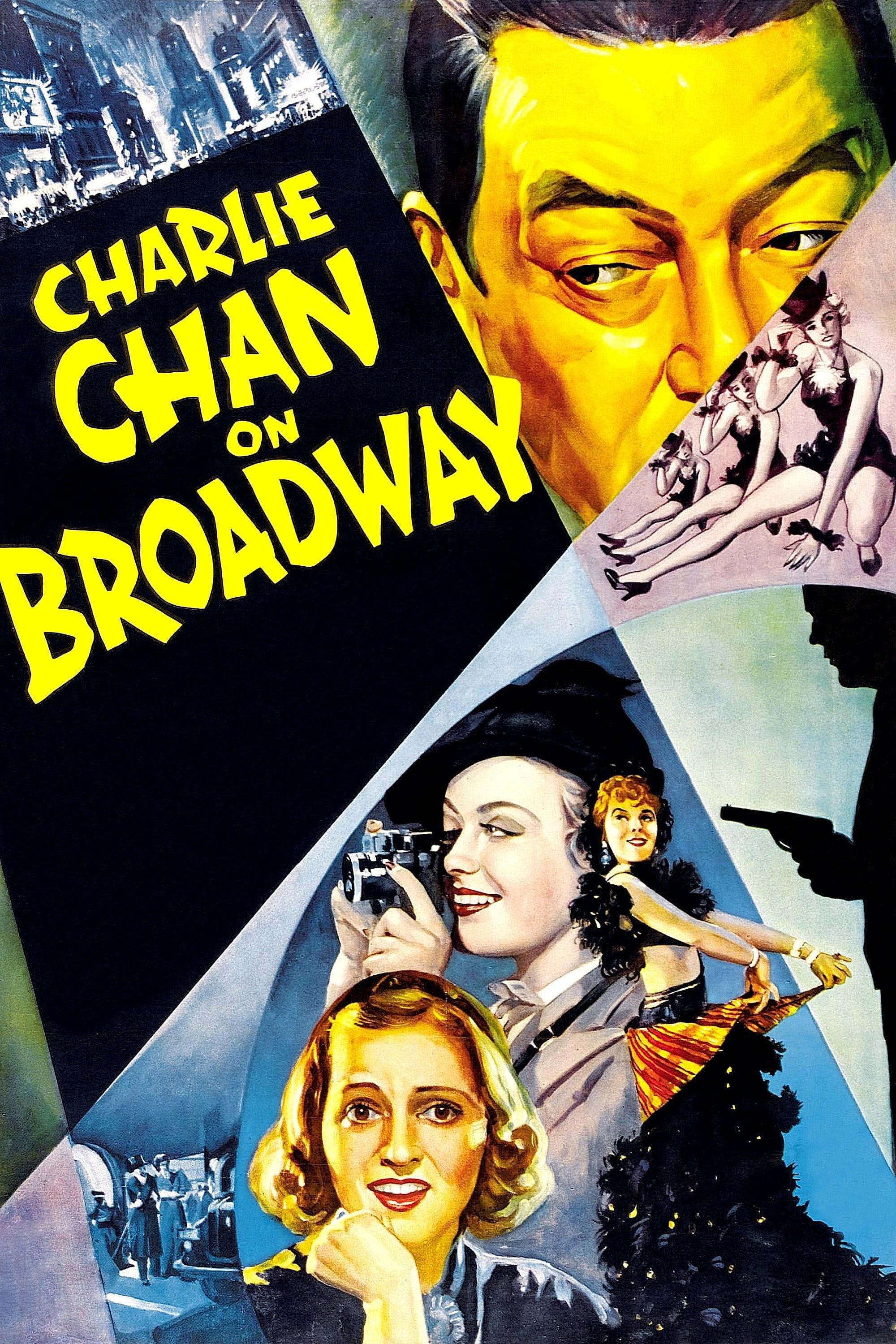 Charlie Chan am Broadway poster