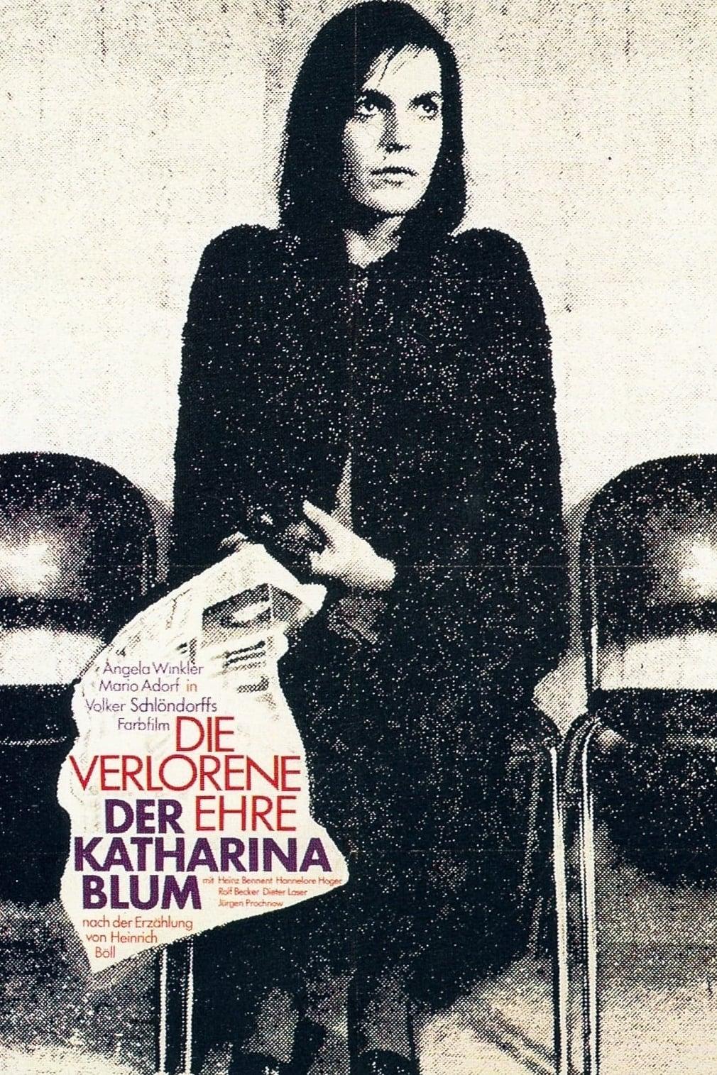 Die verlorene Ehre der Katharina Blum poster