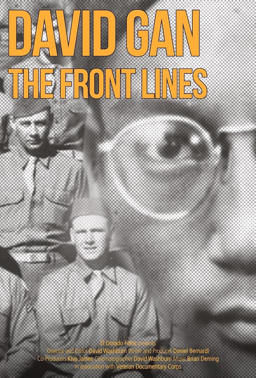David Gan: the Front Lines poster