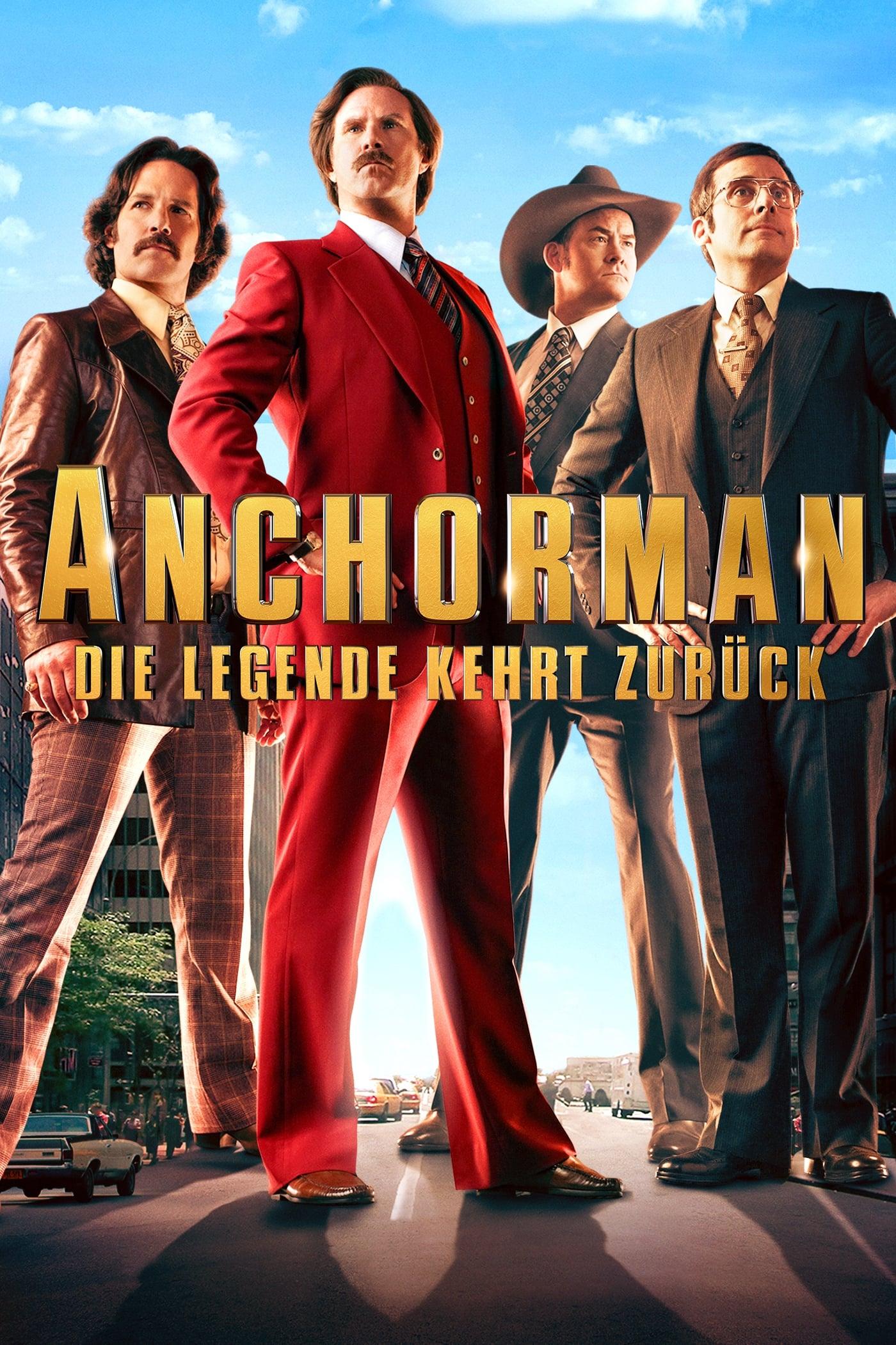 Anchorman - Die Legende kehrt zurück poster