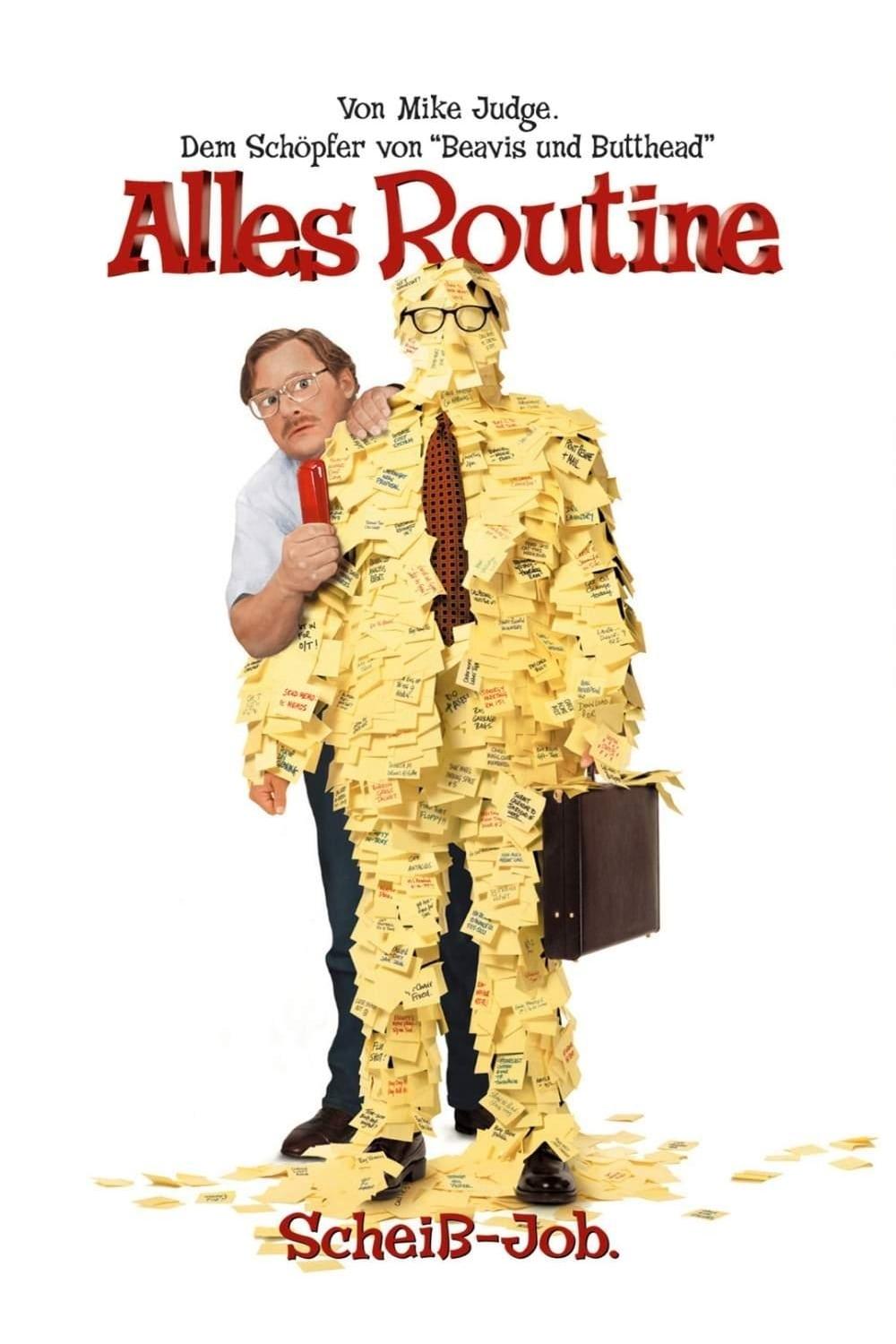 Alles Routine poster