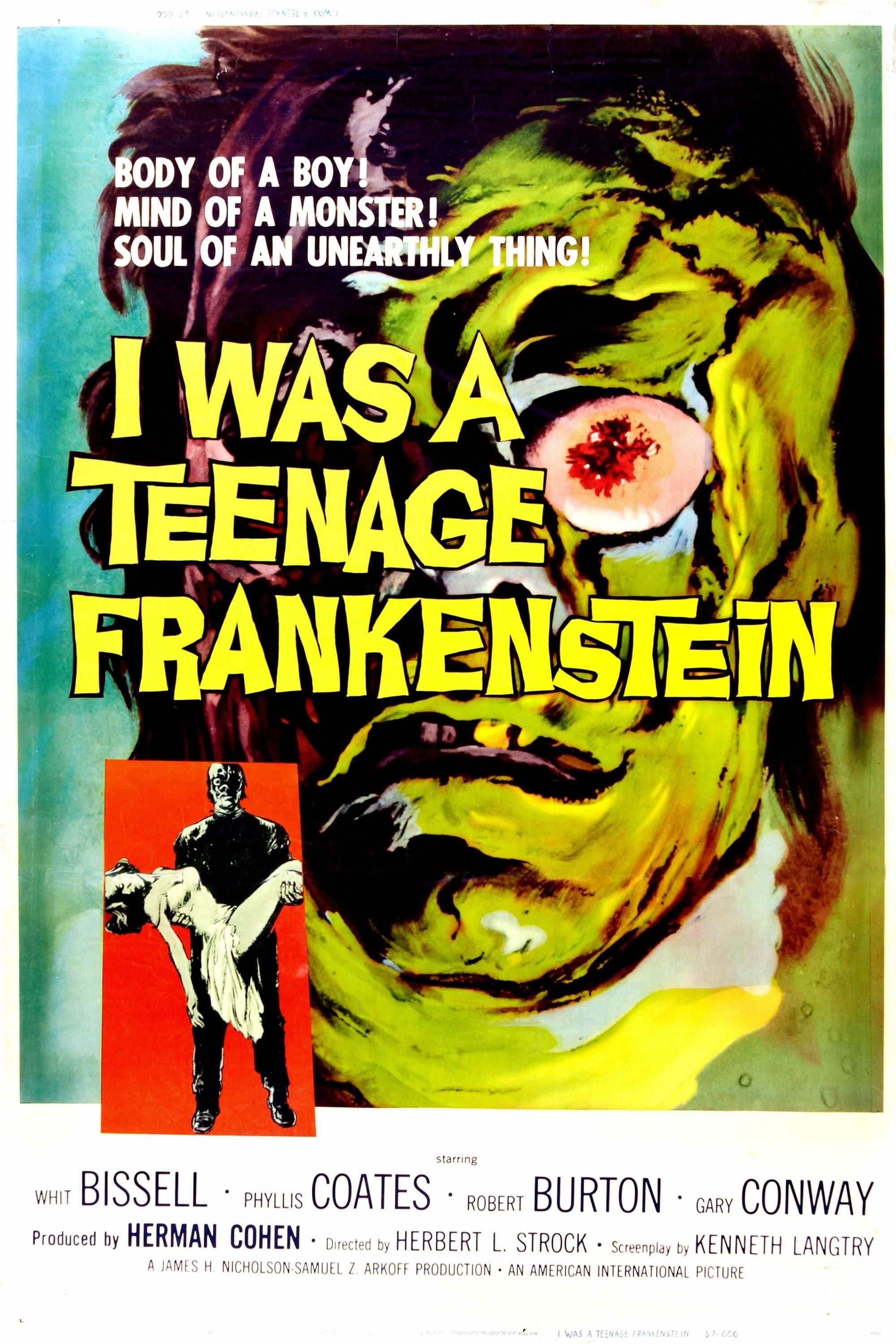 Frankensteins Tod poster