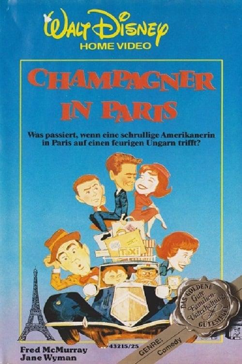 Champagner in Paris poster