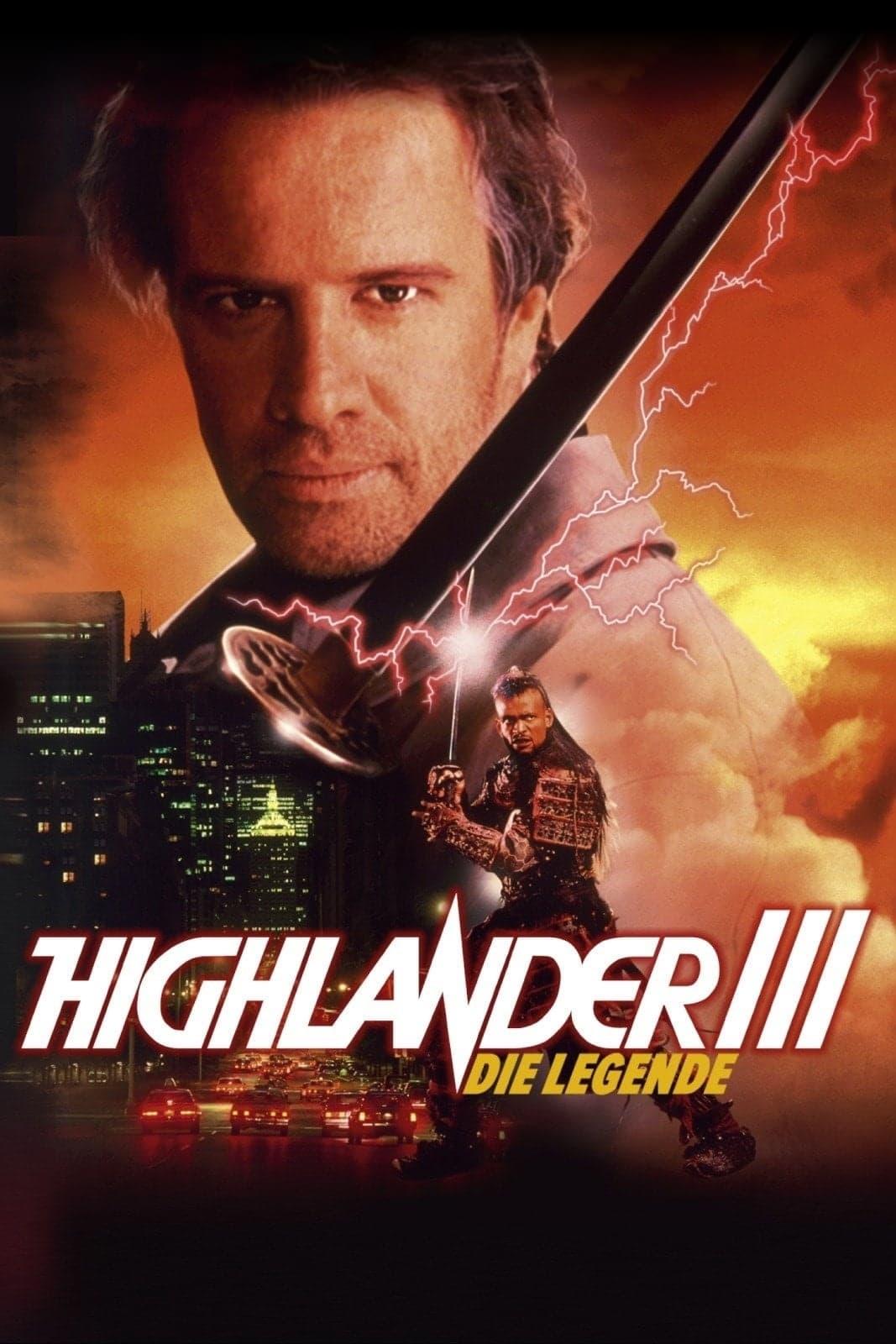Highlander III - Die Legende poster