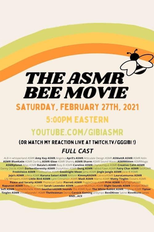 The ASMR Bee Movie poster