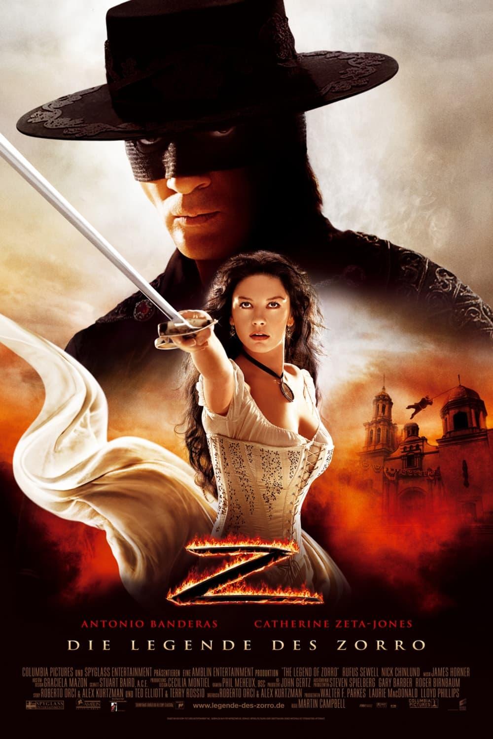 Die Legende des Zorro poster