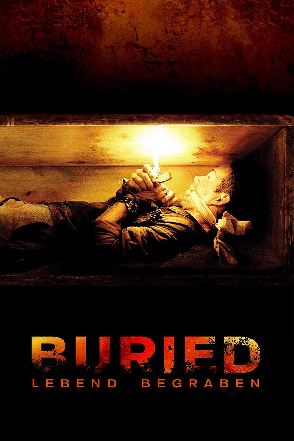 Buried - Lebend begraben poster