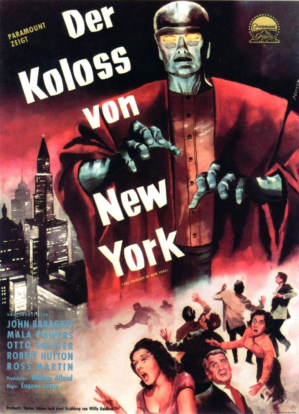 Der Koloss von New York poster