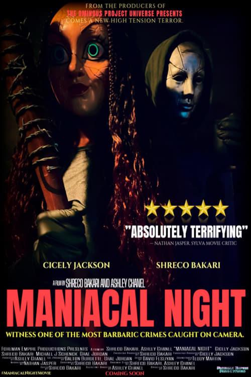 Maniacal Night poster