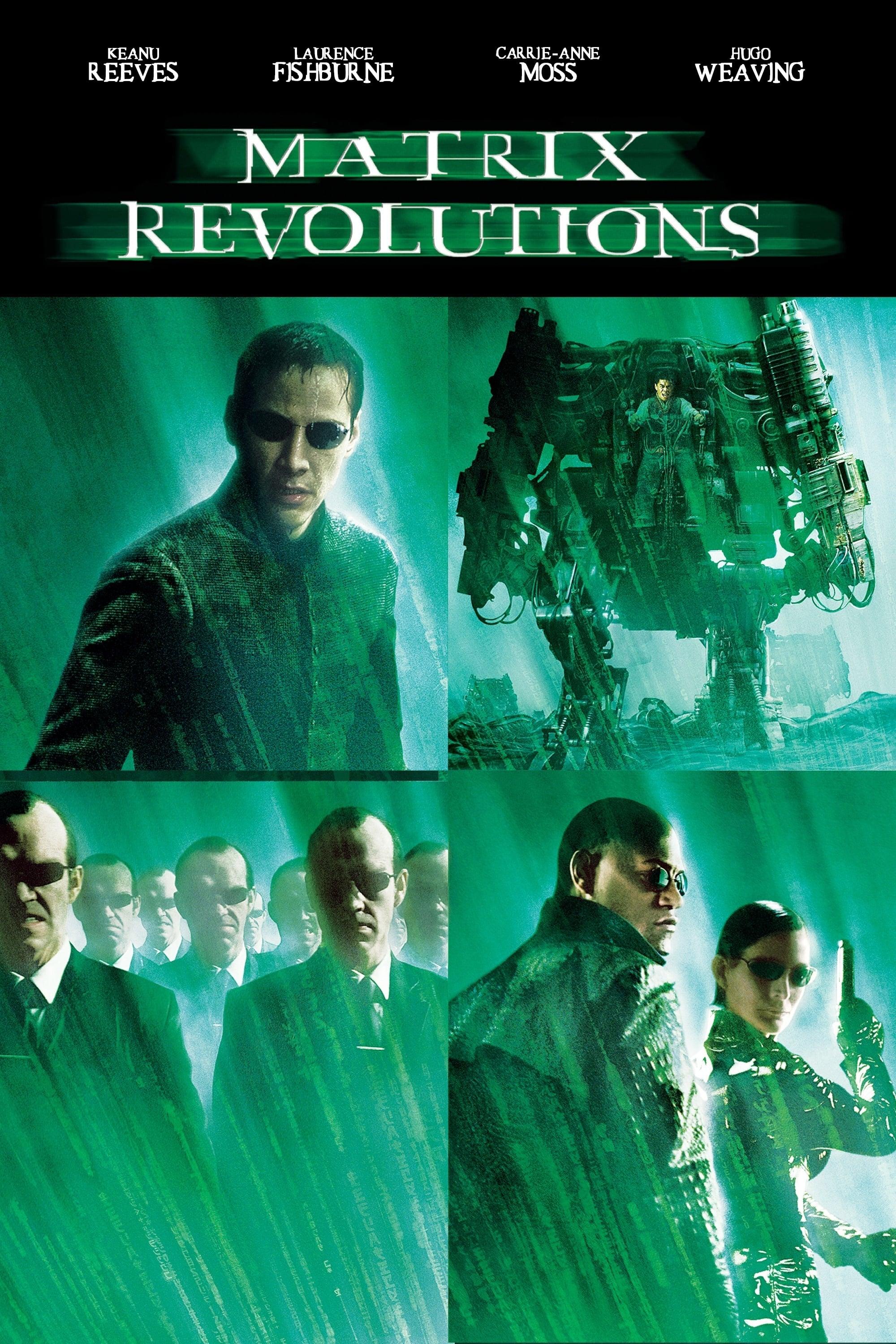 Matrix Revolutions poster