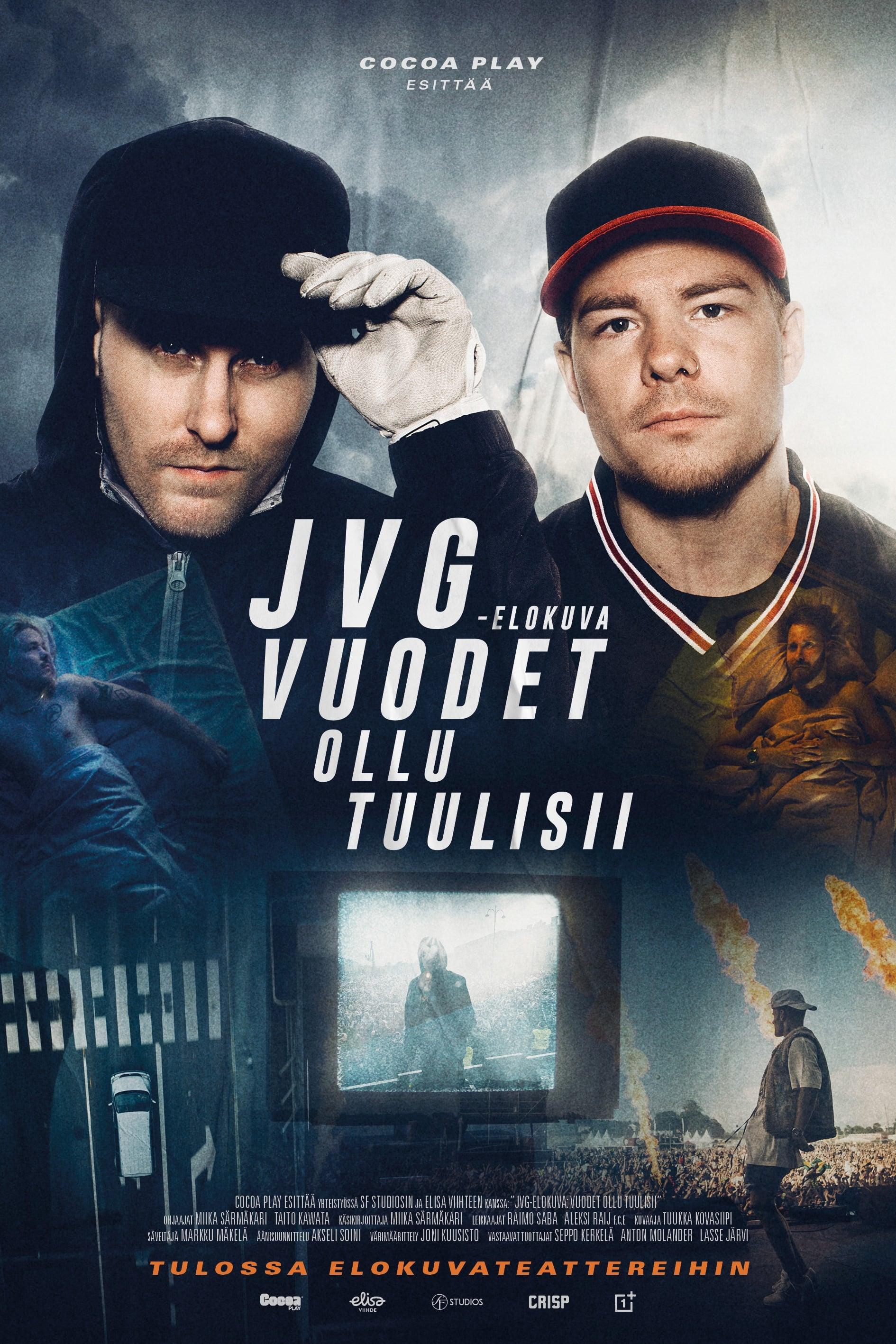 JVG-elokuva: Vuodet ollu tuulisii poster