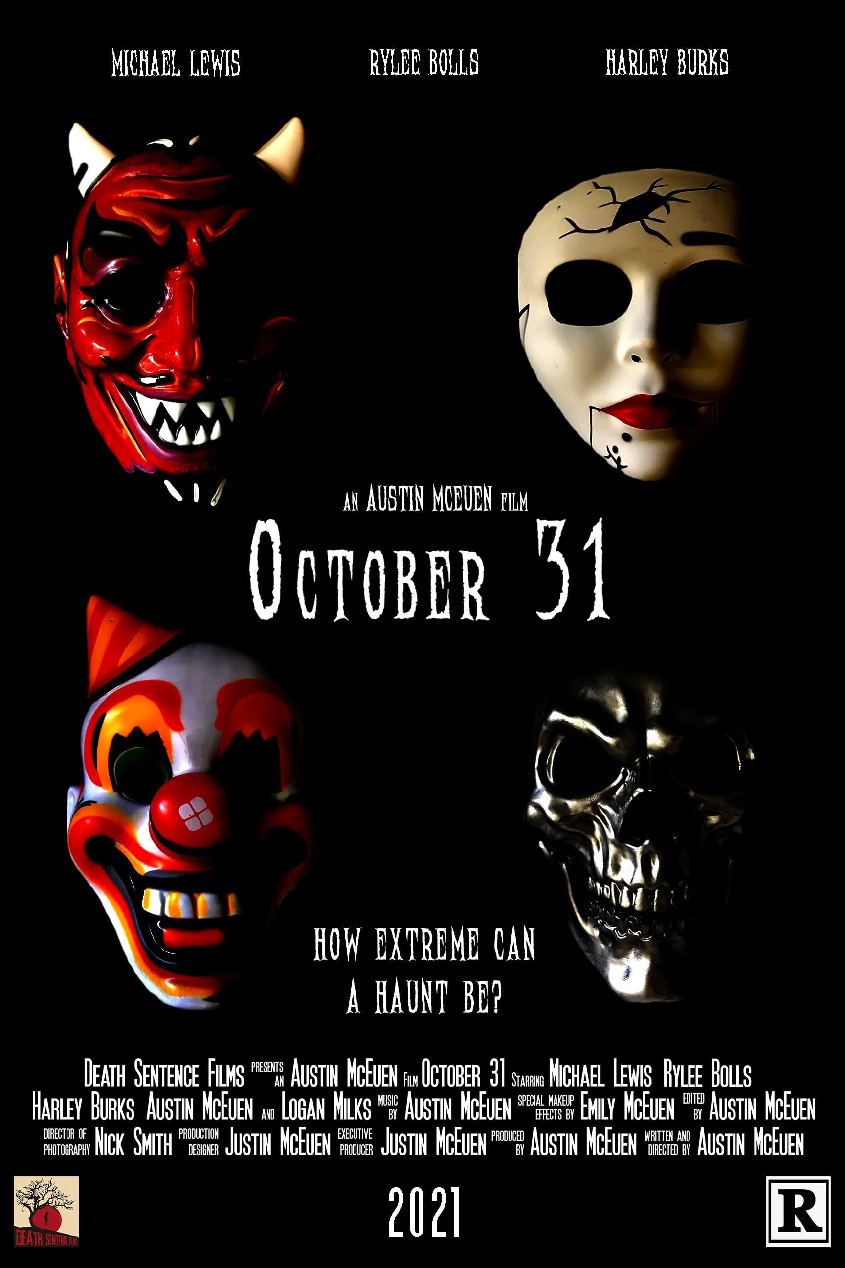 October 31 poster