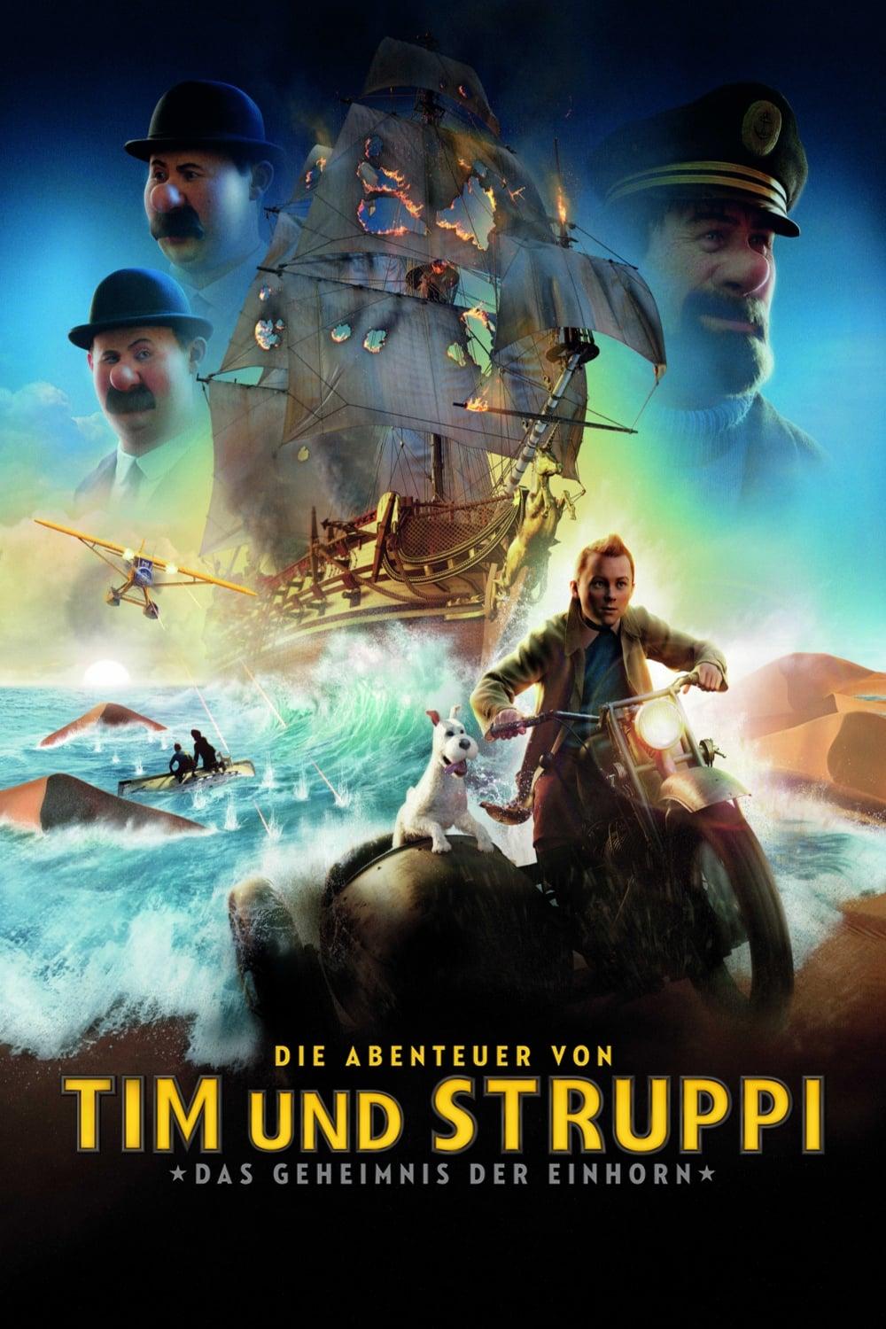 Die Abenteuer von Tim und Struppi - Das Geheimnis der Einhorn poster