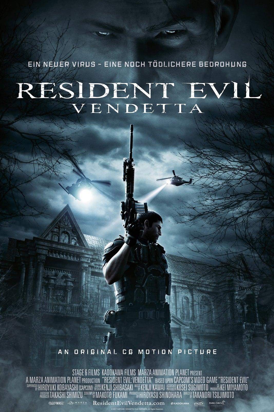 Resident Evil: Vendetta poster