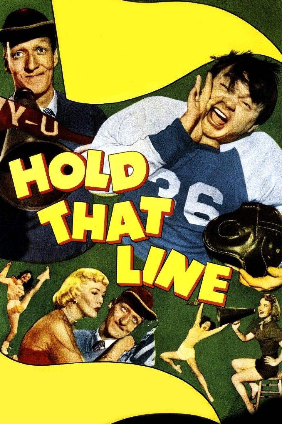 Hold That Line poster