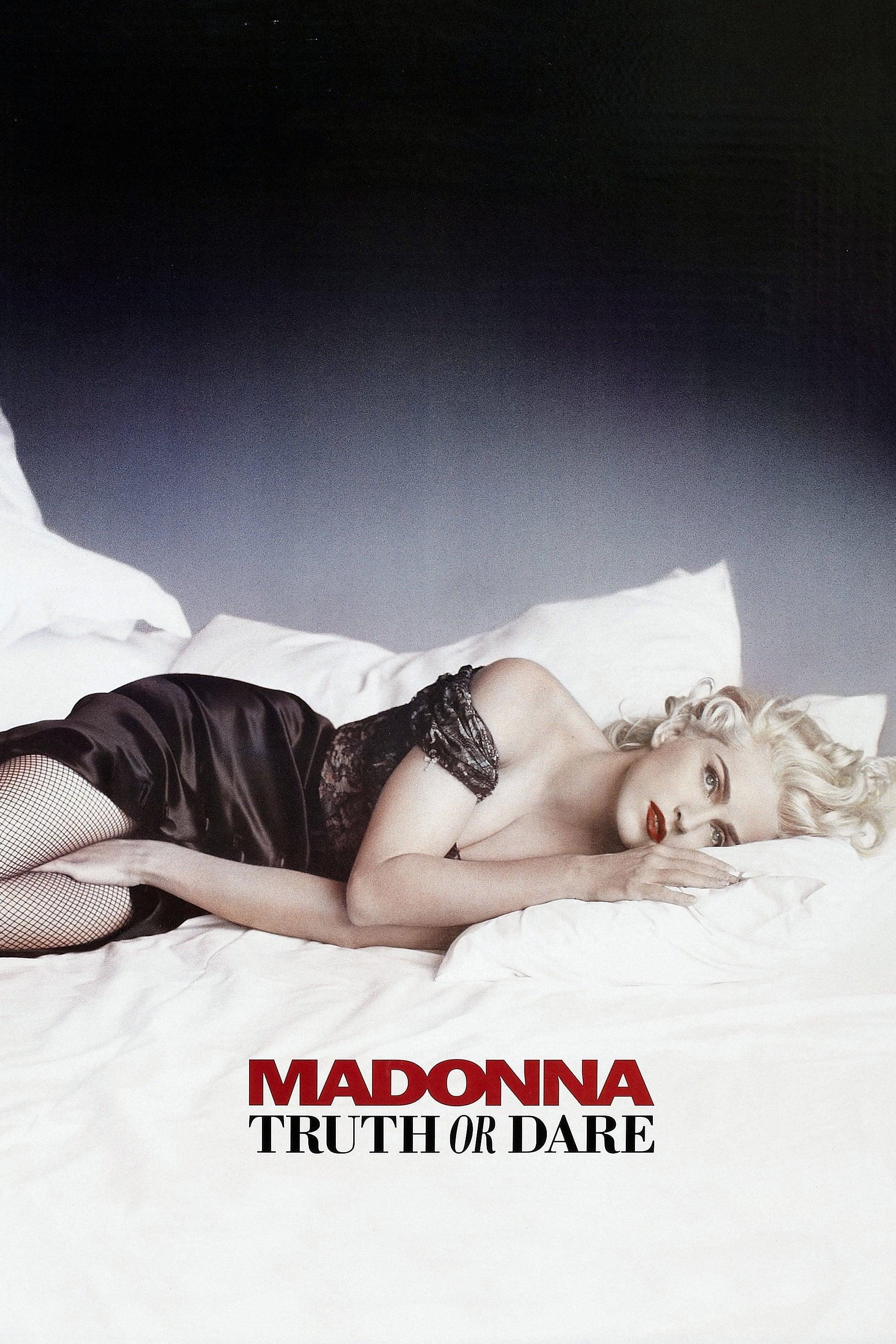 Im Bett mit Madonna poster