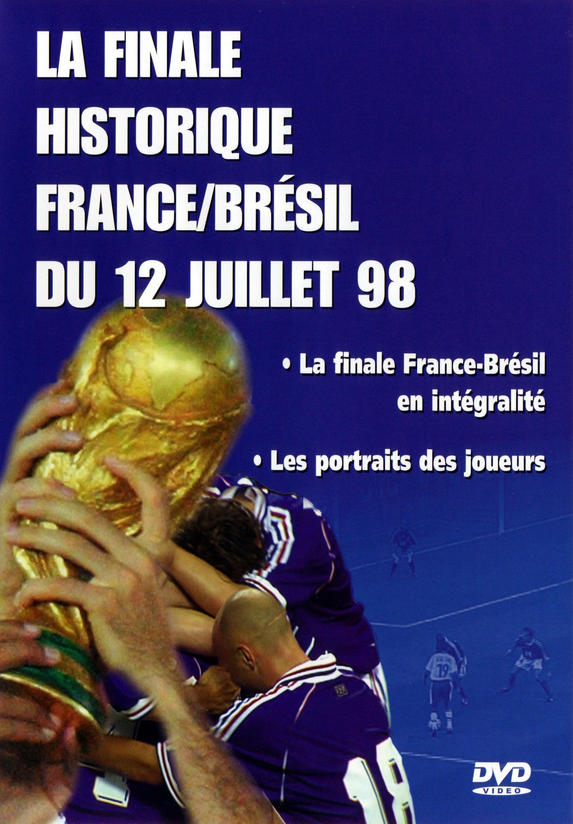 France - Brésil : Foot - Coupe du monde 1998 - Finale poster
