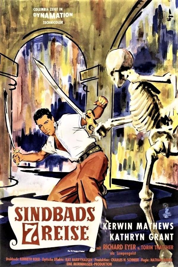 Sindbads 7. Reise poster