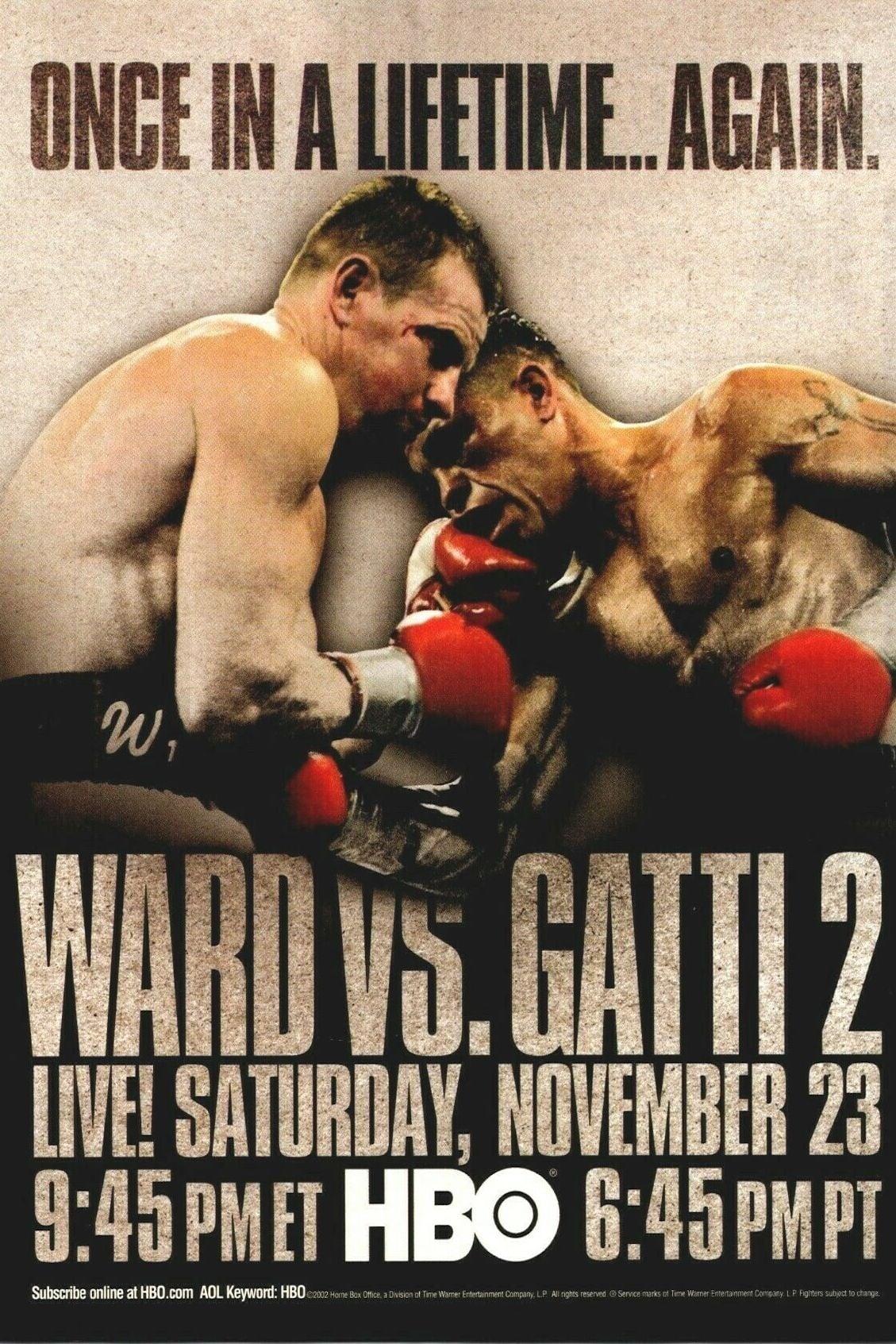 Arturo Gatti vs. Micky Ward II poster