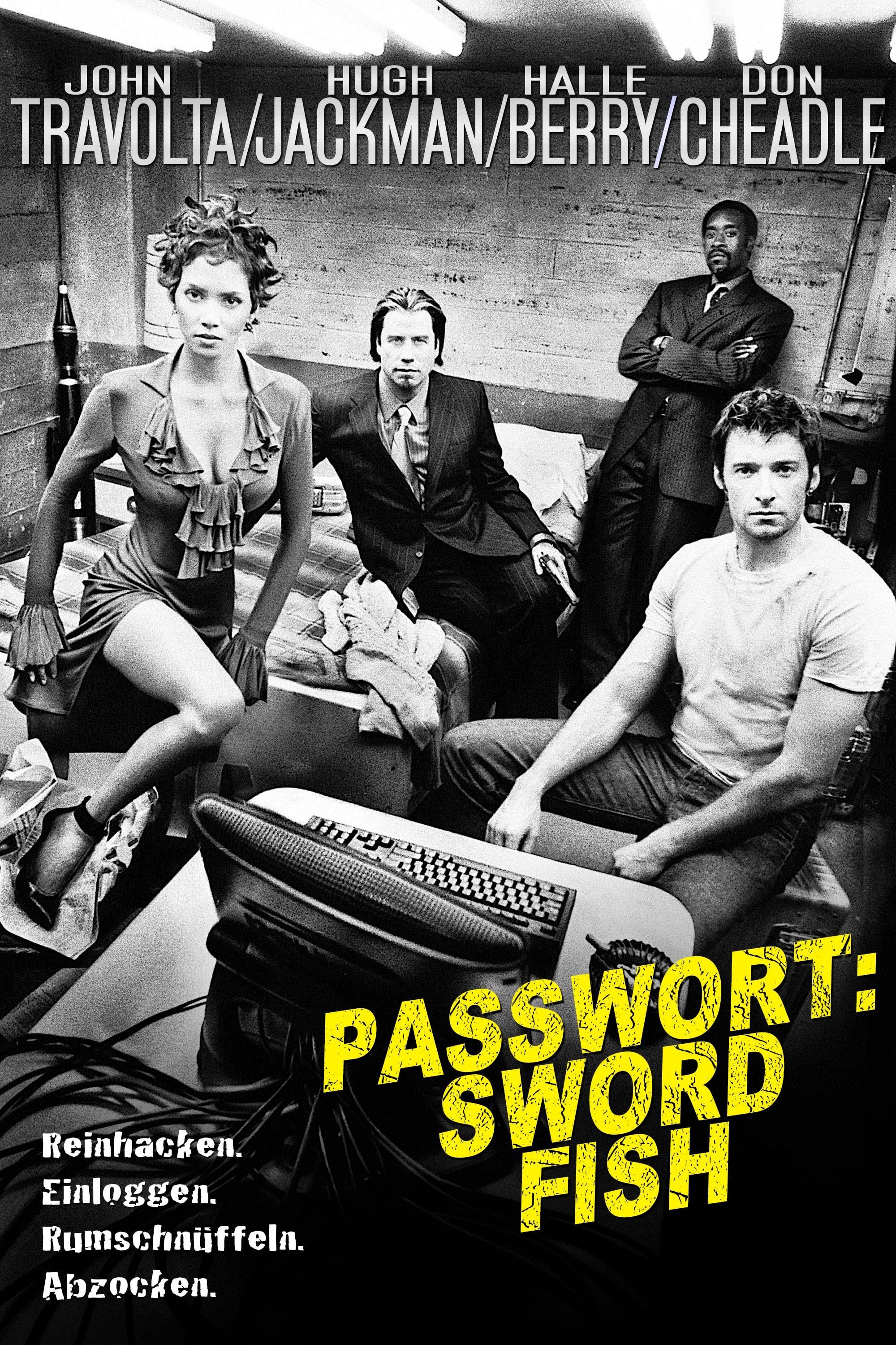 Passwort: Swordfish poster