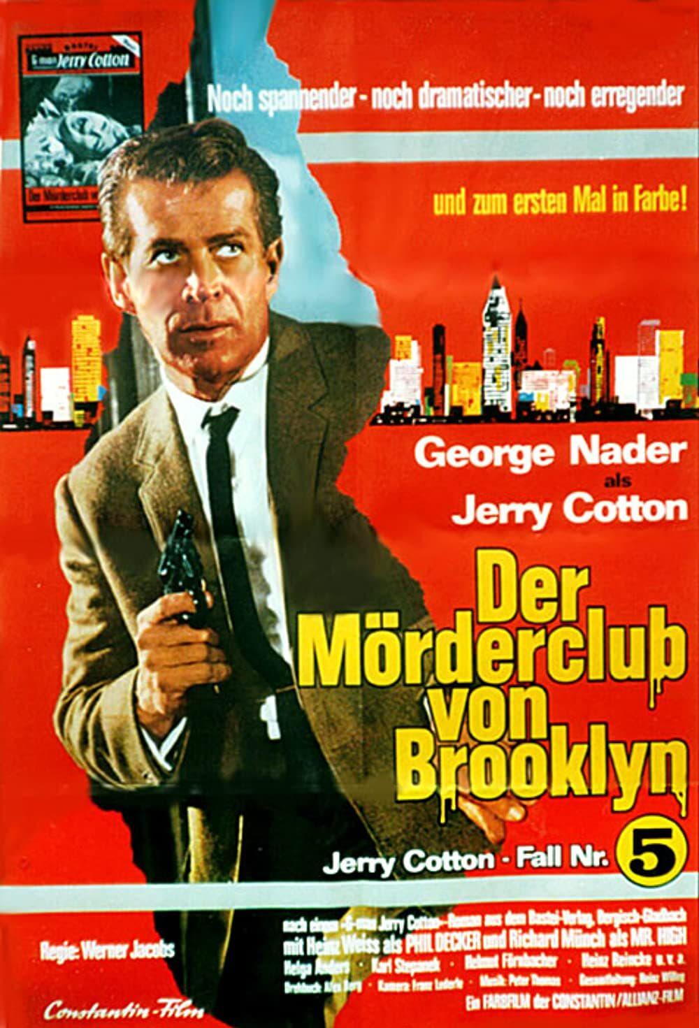 Jerry Cotton - Der Mörderclub von Brooklyn poster