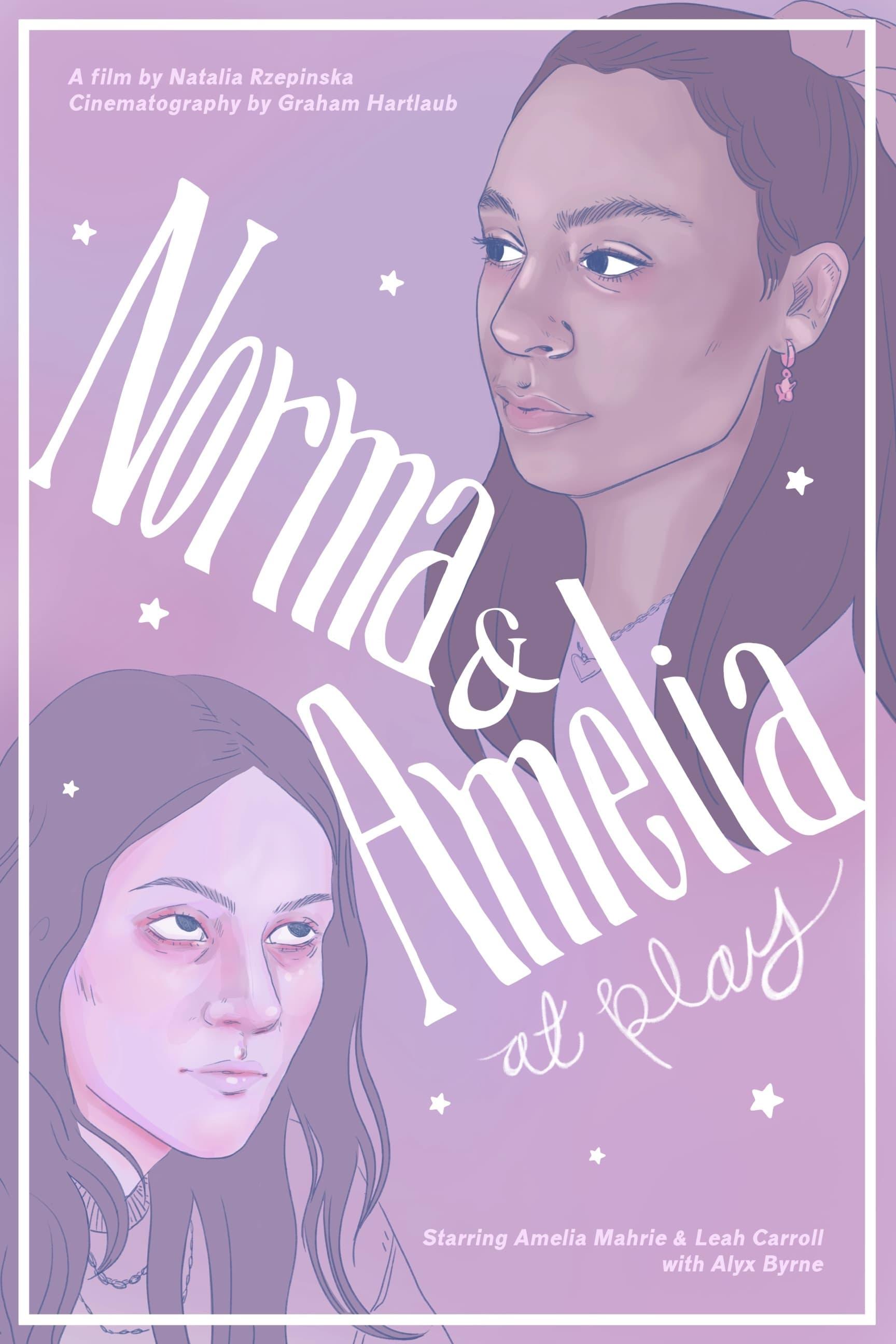 Norma and Amelia at Play poster