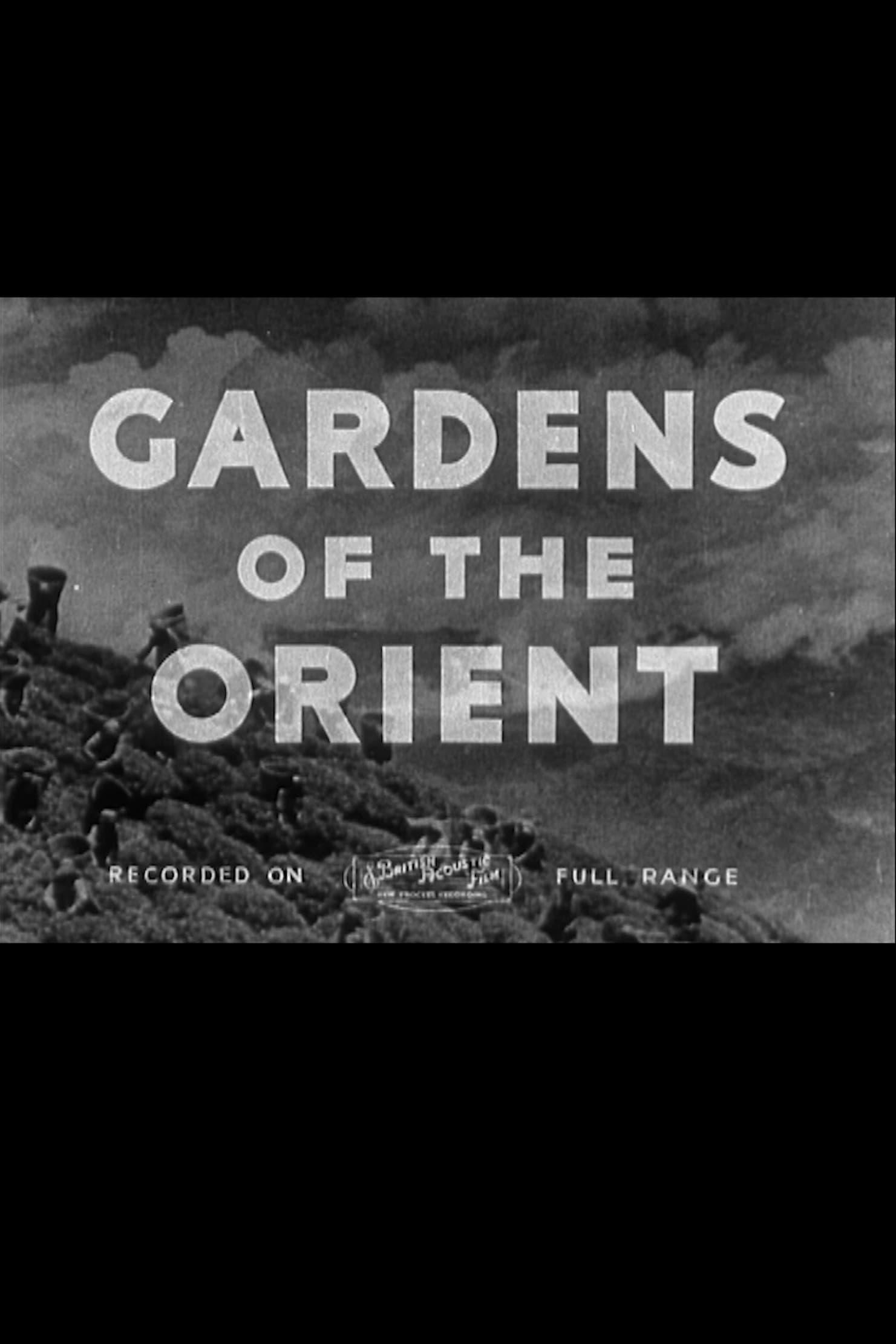Gardens of the Orient poster