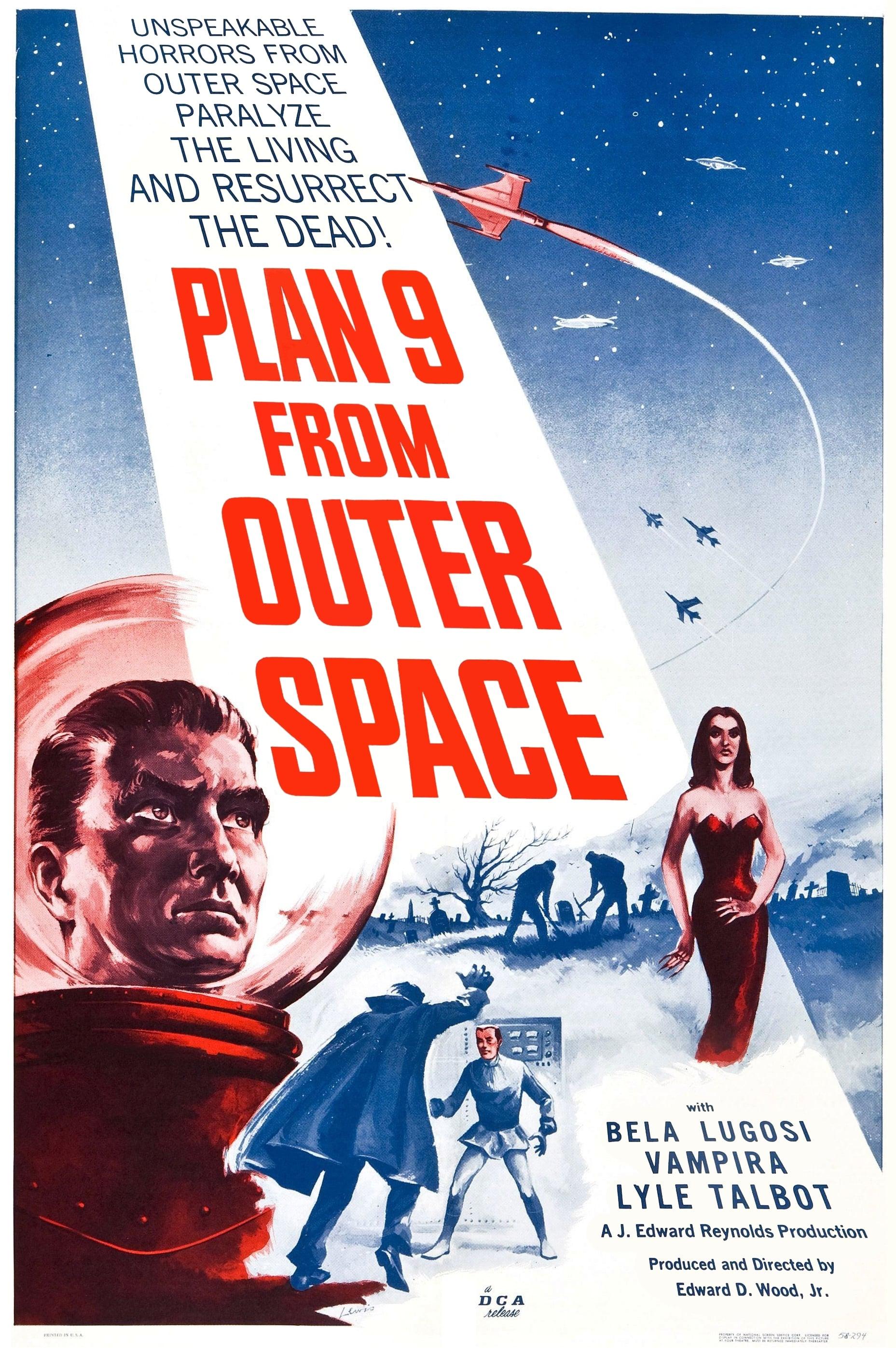 Plan 9 aus dem Weltall poster