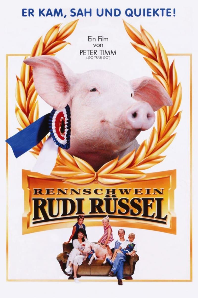 Rennschwein Rudi Rüssel poster