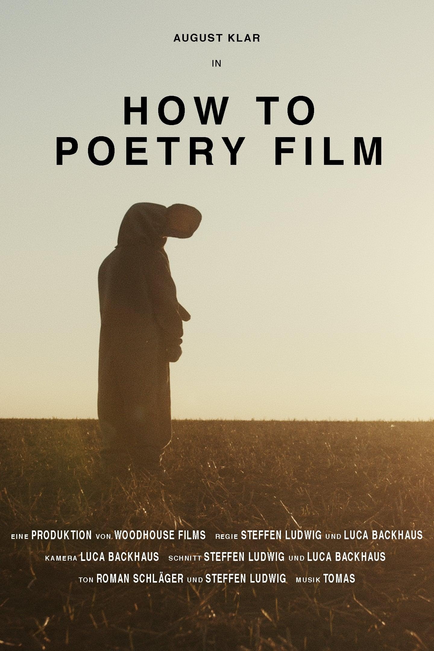 How to Poetry Film poster